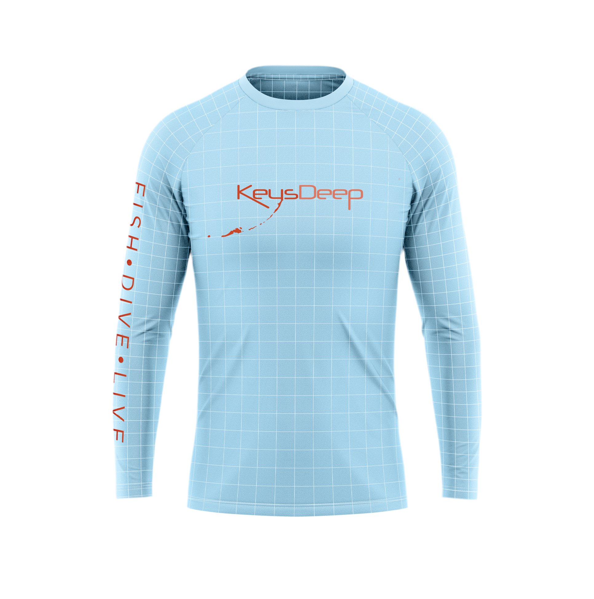 Ladies V-Neck & Toddler | Seahorse | Blue | Long Sleeve