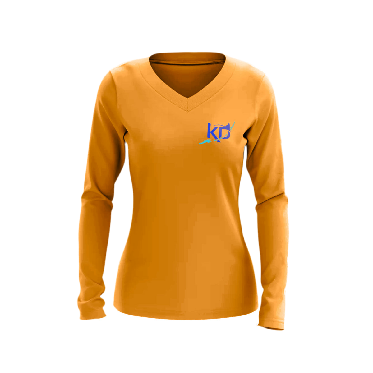 Ladies V-Neck | Pasta Collection | Tuna | Long Sleeve