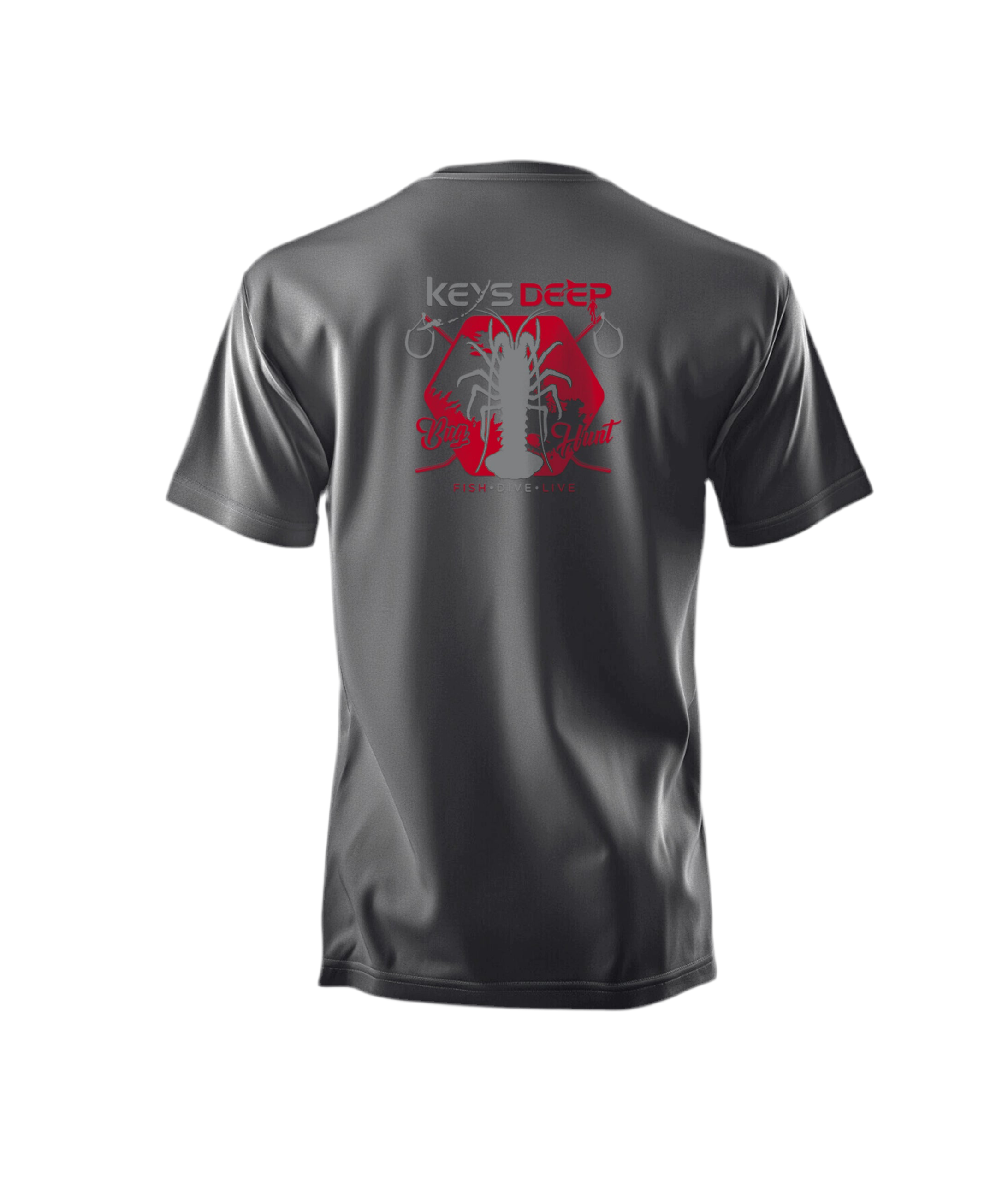 Bug Hunt | Grey | Short & Long Sleeve Performance Shirt