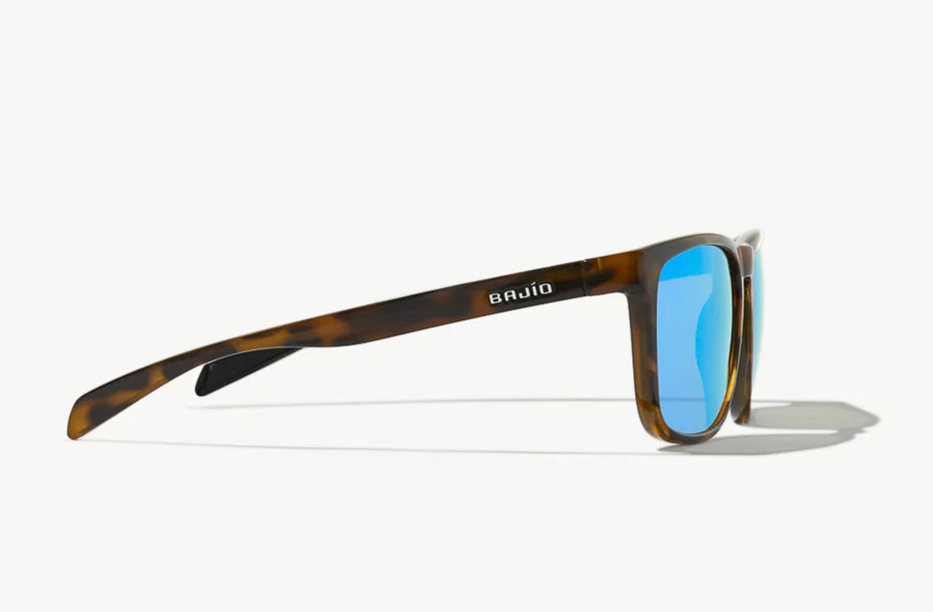 Calda | Brown Tortoise Gloss Lens | Blue Mirror Glass Lenses