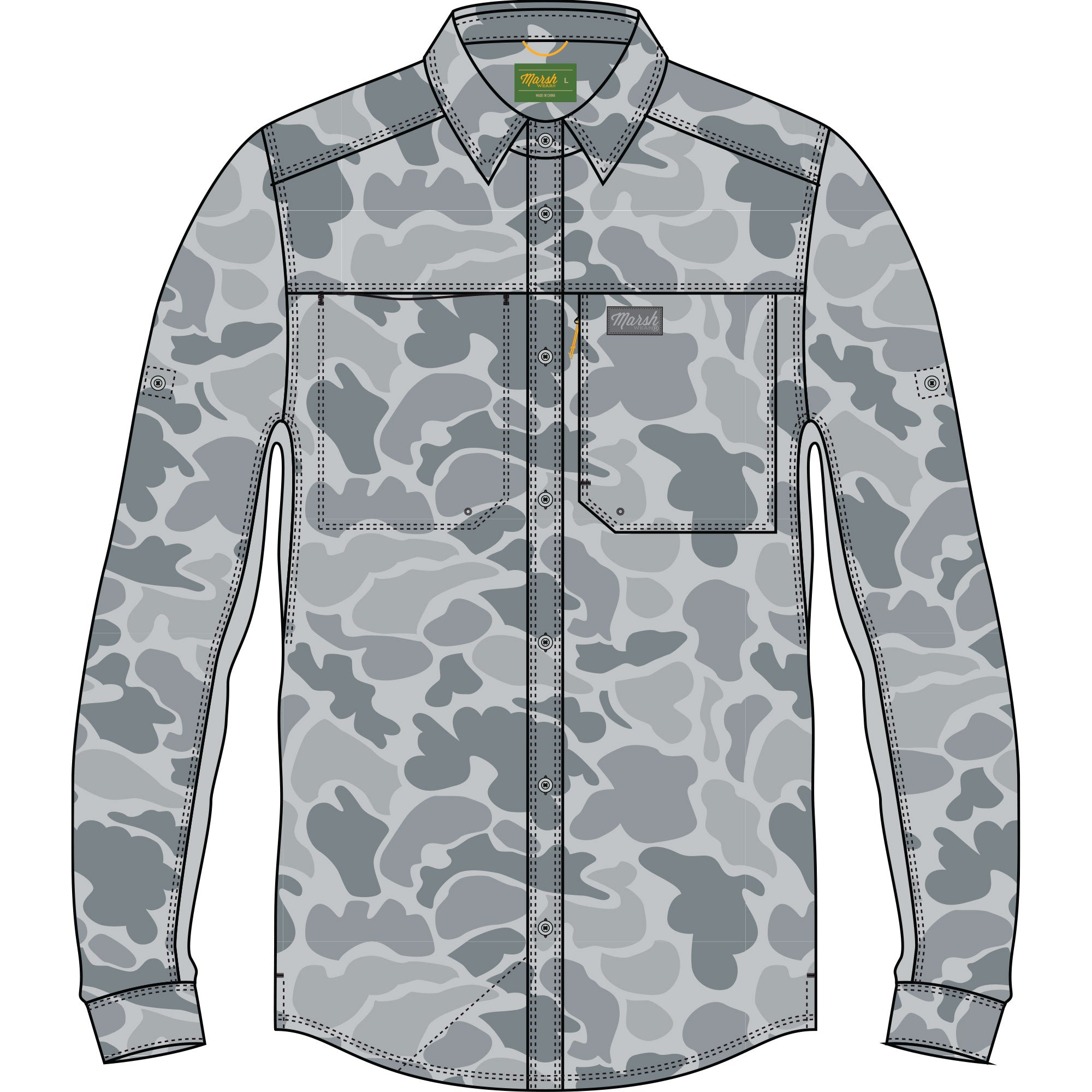 Lenwood HG Tech LS | Marshwear