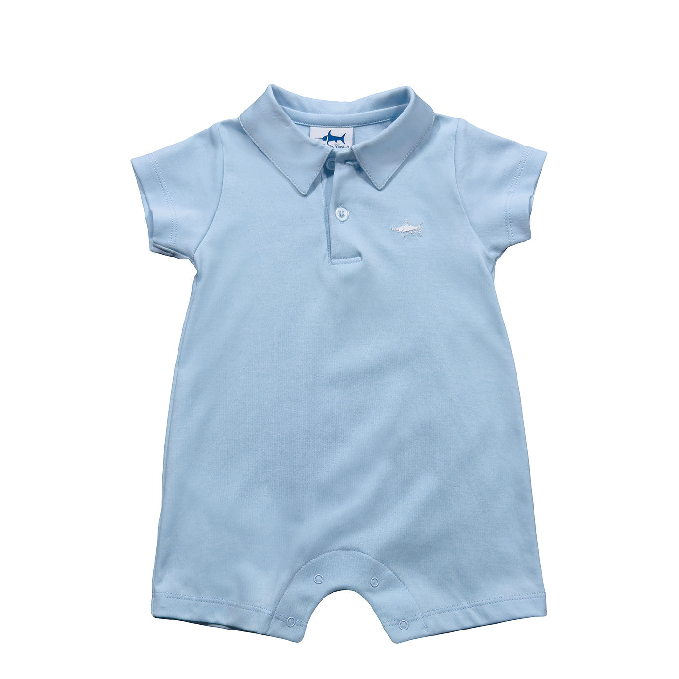 SBC Signature Pima Polo Romper | Saltwater Boys