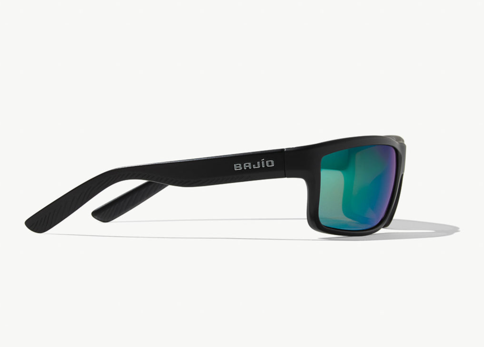 Nippers | Black Matte Frame | Green Mirror Glass Lenses