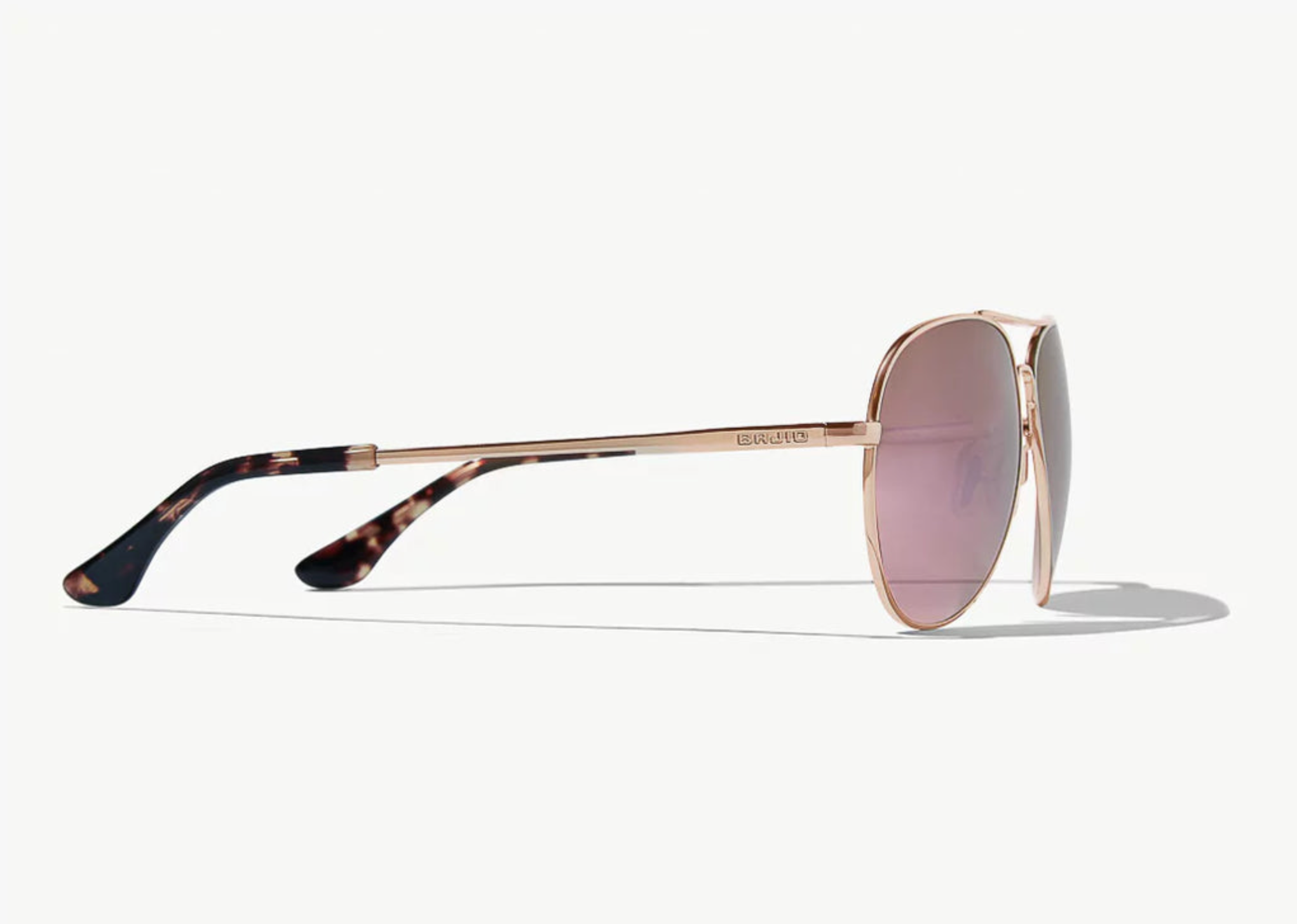 Soldado | Rose Gold Frame | Rose Mirror Polycarbonate Lenses | Bajio