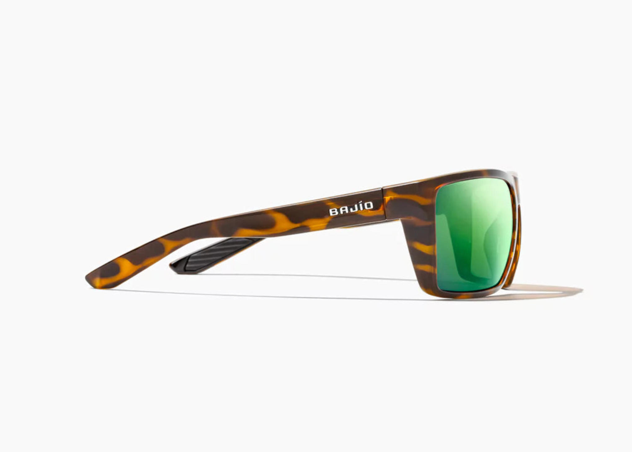 Stiltsville | Vintage Tortoise Gloss Frame | Green Mirror Glass Lenses | Bajio