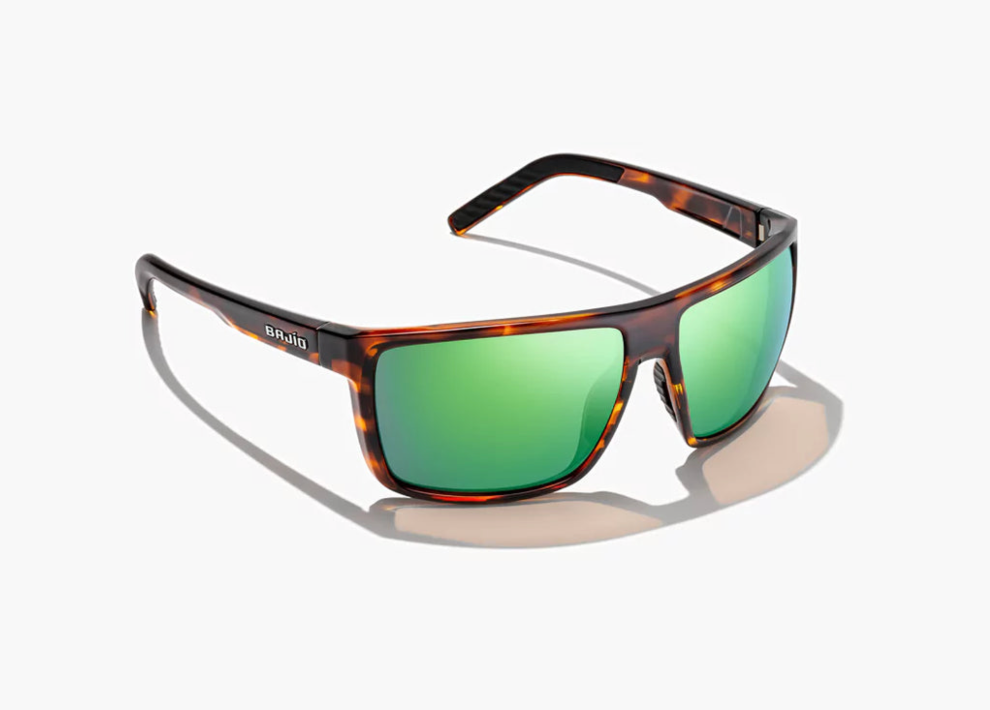 Toads | Brown Tortoise Gloss Frame | Green Mirror Glass Lenses