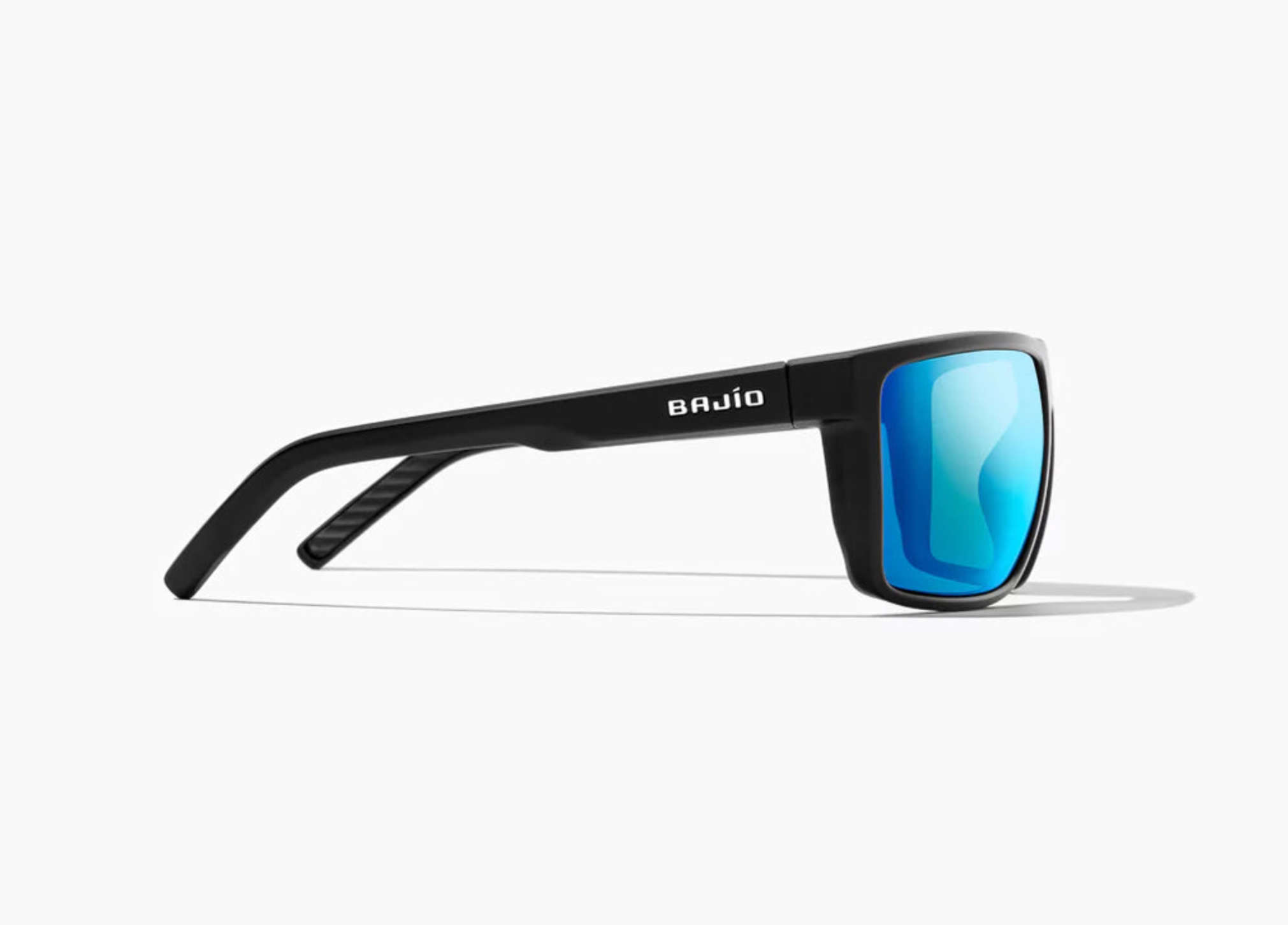 Toads | Black Matte Frame | Blue Mirror Glass Lenses