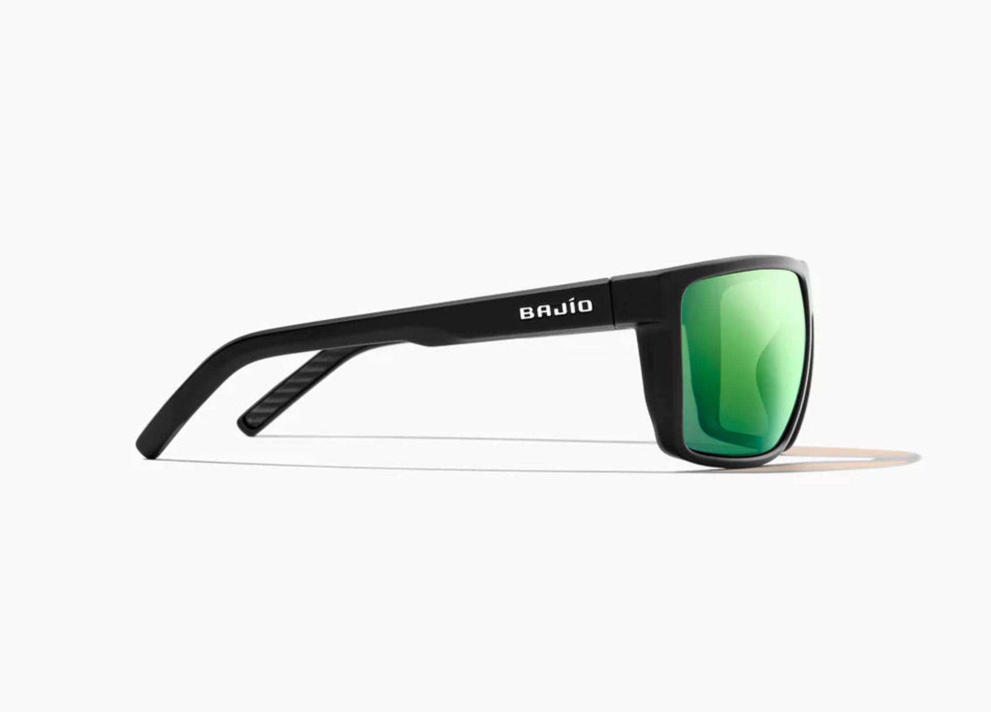 Toads | Black Matte Frame | Green Mirror Glass Lenses