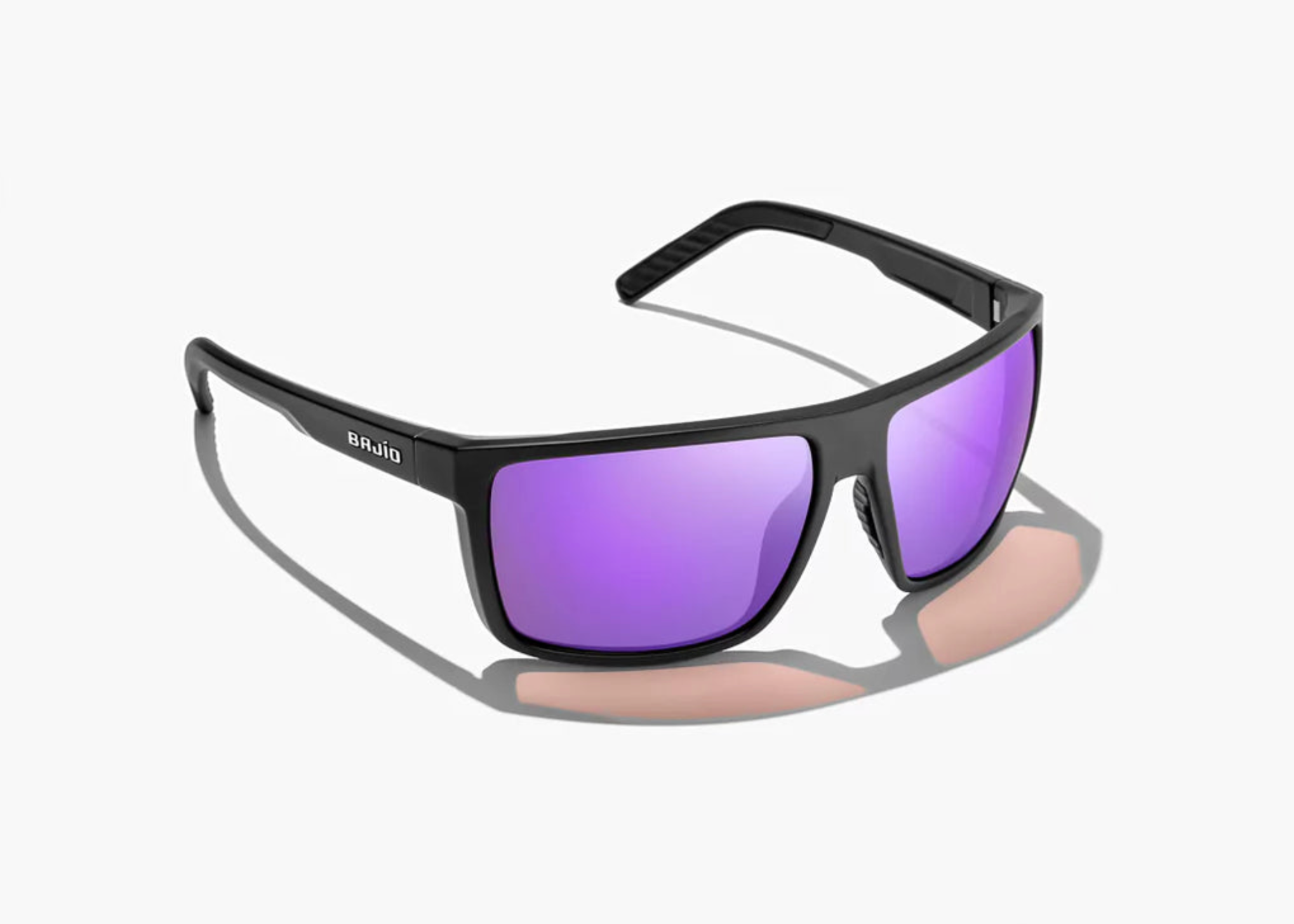 Toads | Black Matte Frame | Violet Mirror Polycarbonate Lenses | Bajio
