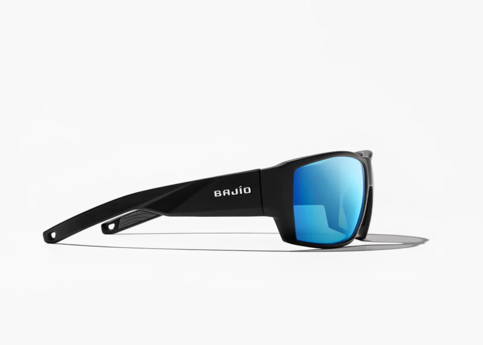 Vega | Black Matte Frame | Blue Mirror Glass Lenses