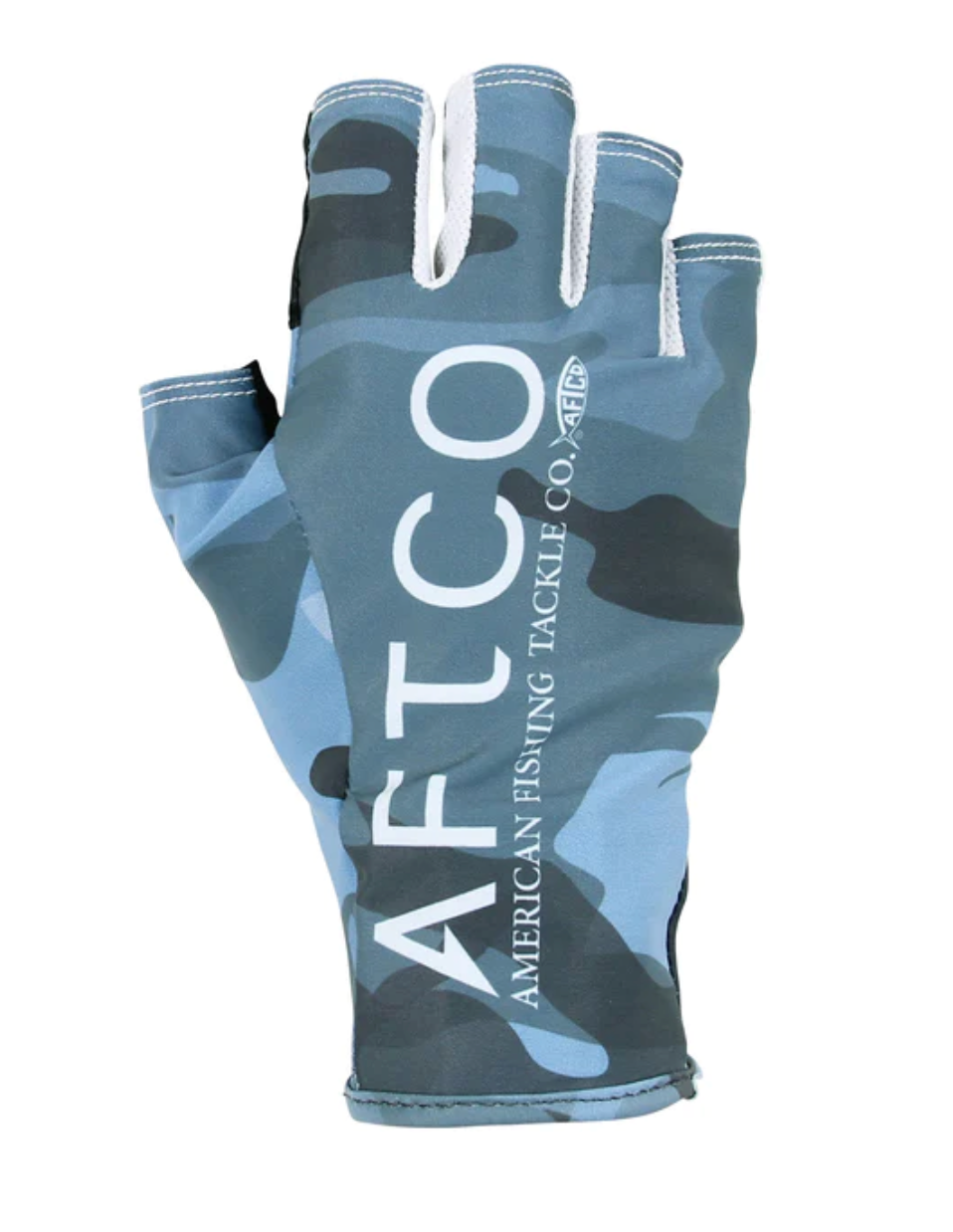 Solago Gloves Blue Camo | Aftco