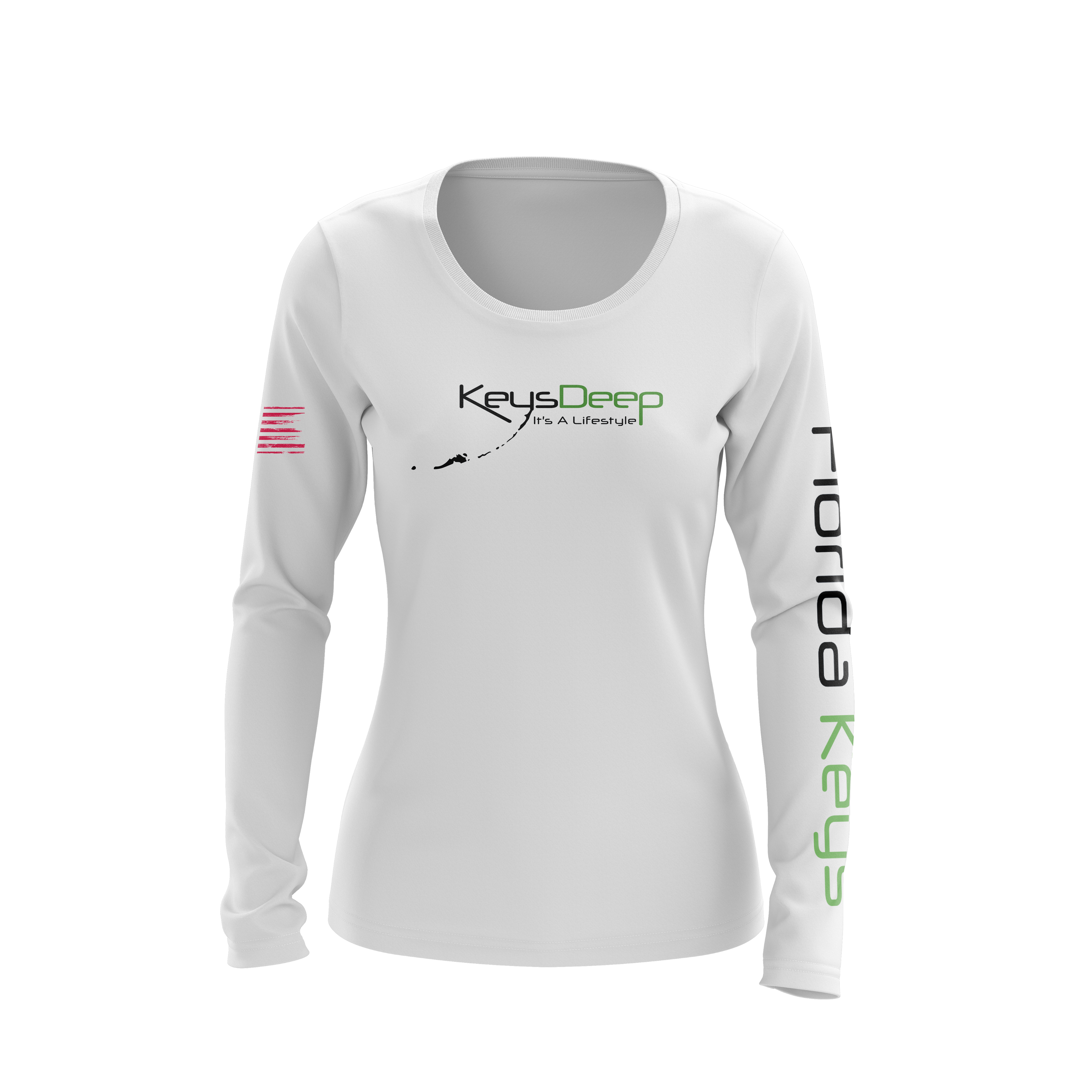 Ladies | Sea Turtle | White | Long Sleeve