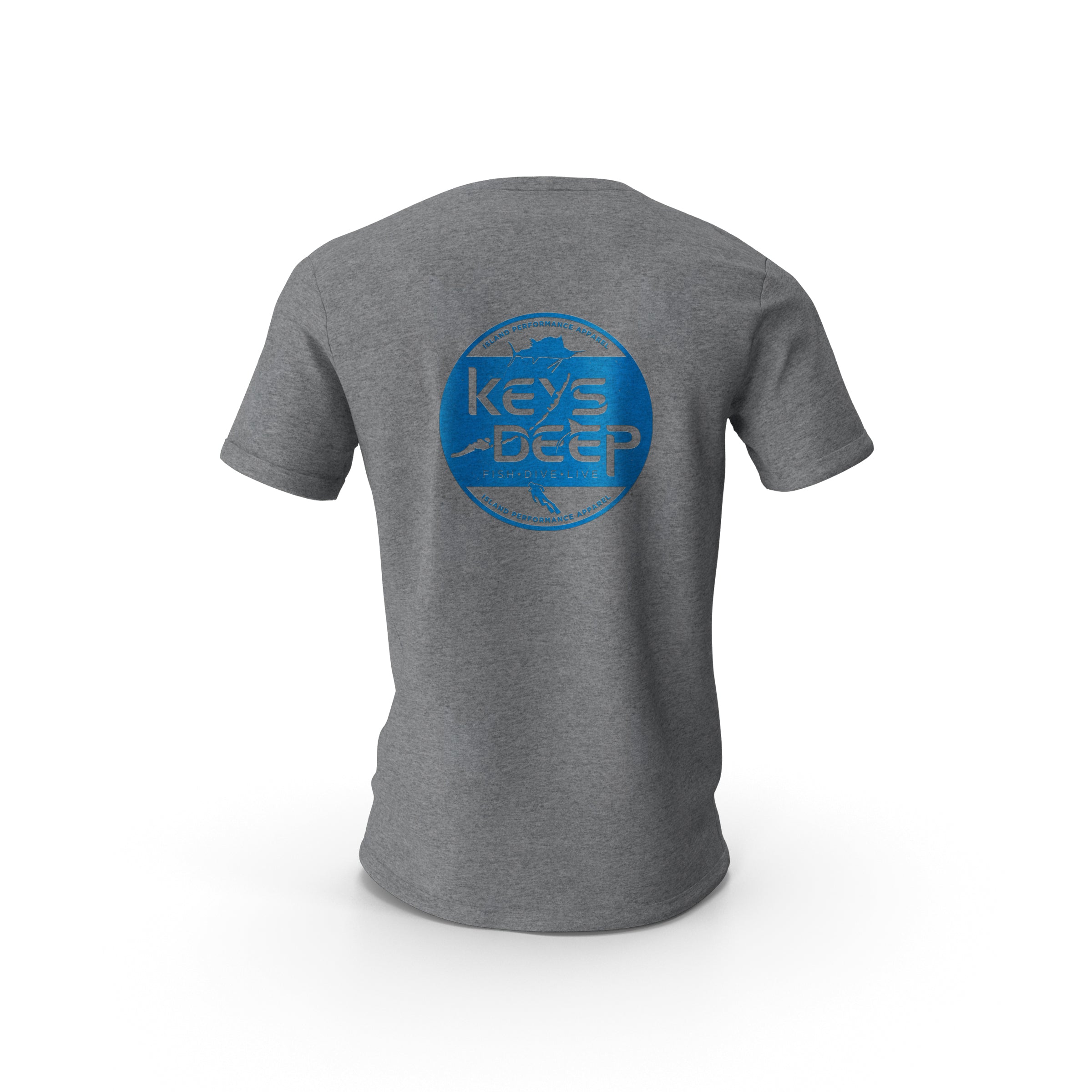 KD Sailfish IPA | Heather Gray | Men’s Cotton T-Shirt