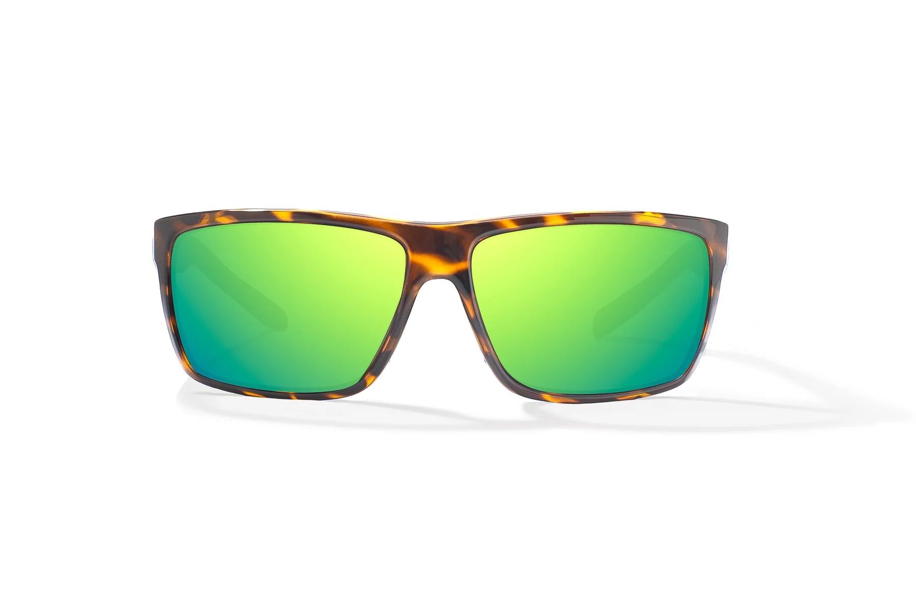 Sigs | Brown Tortoise Gloss Frame | Green Mirror Glass Lenses | Bajio