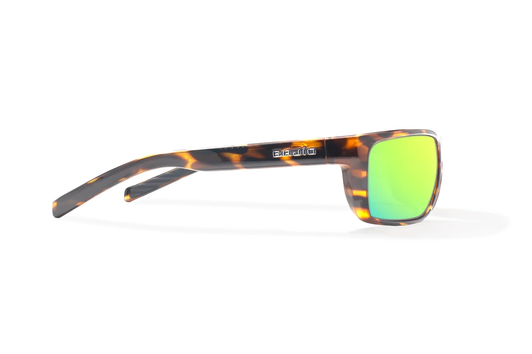 Sigs | Brown Tortoise Gloss Frame | Green Mirror Glass Lenses | Bajio