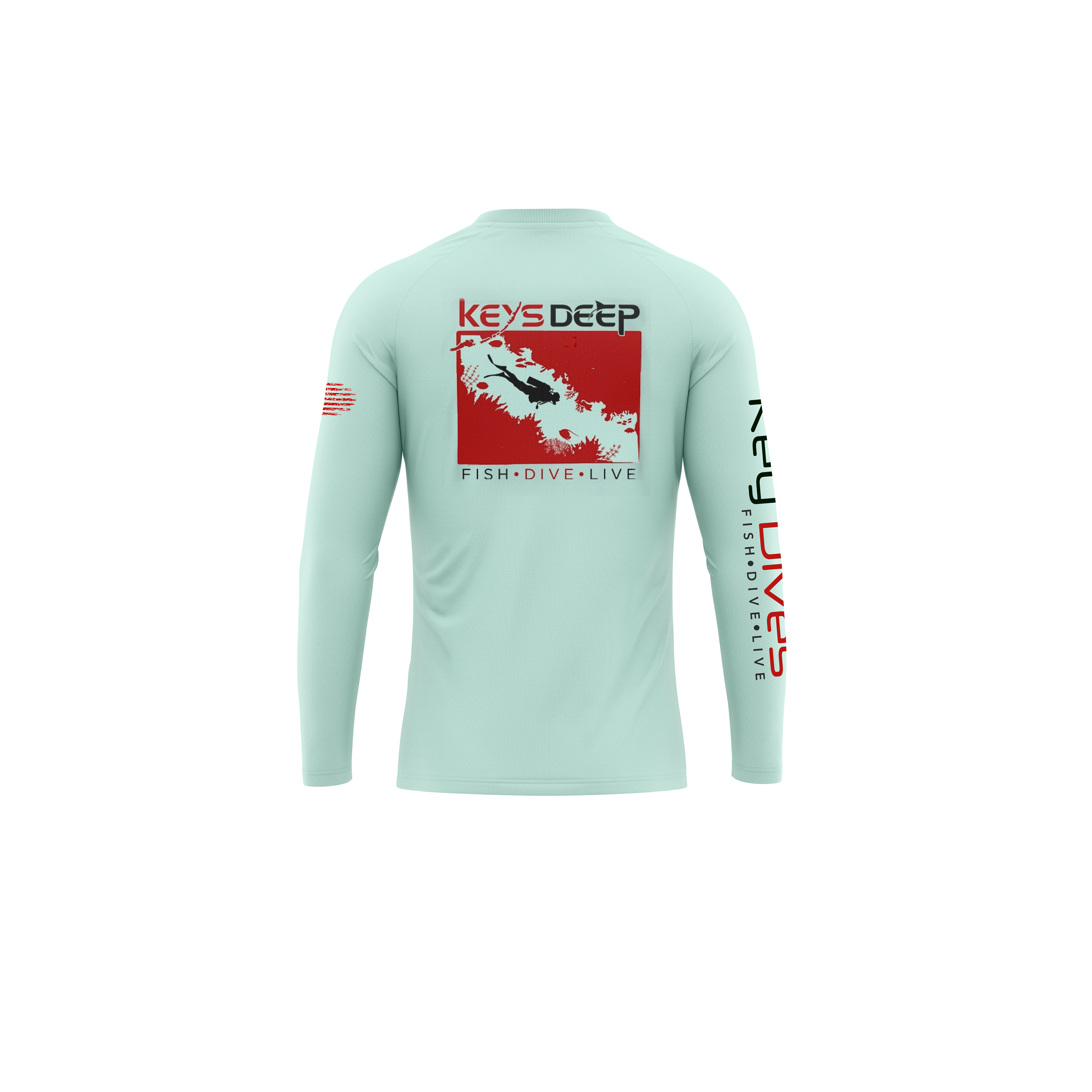 Dive Flag | Performance Shirt | Youth