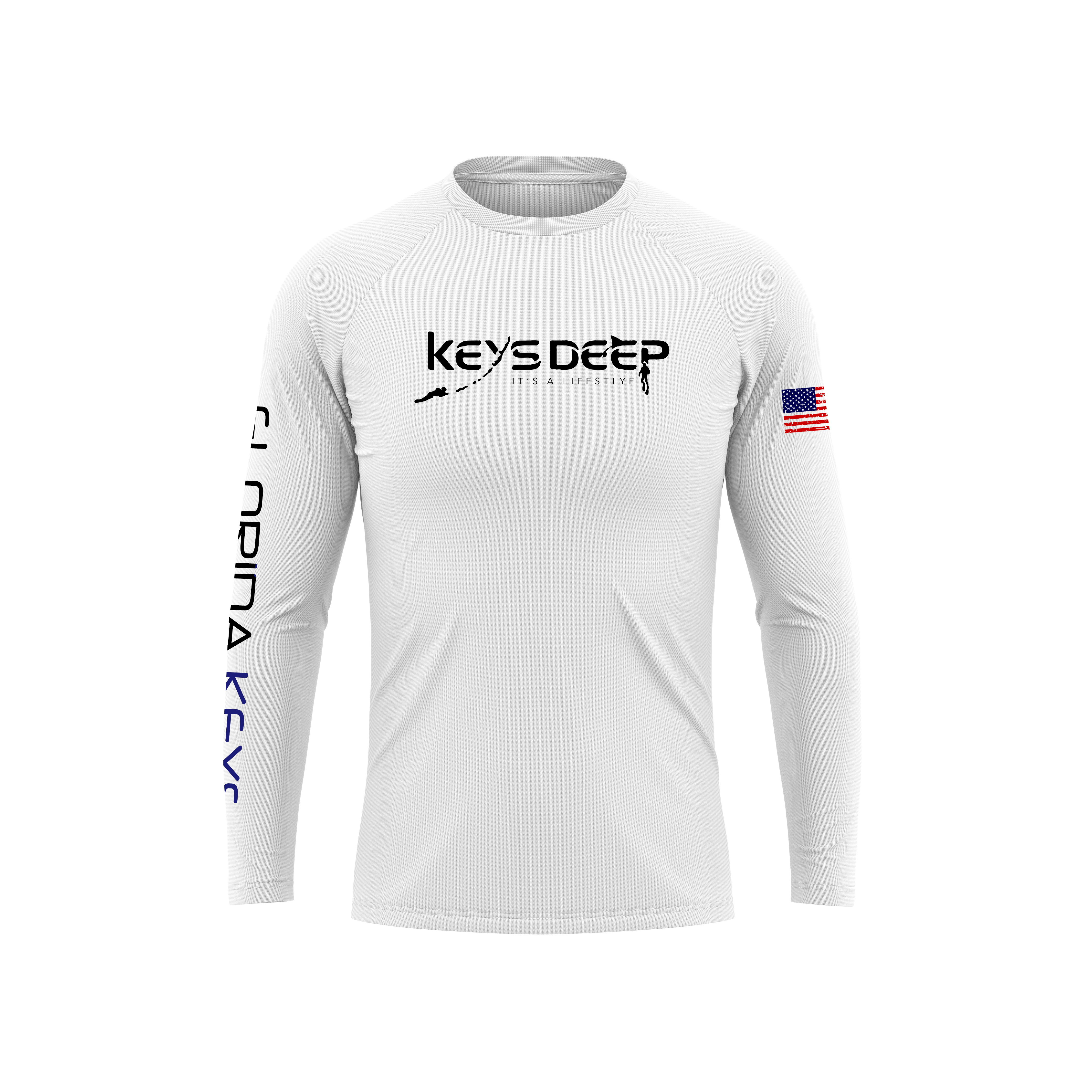 KD Round | White | Long Sleeve