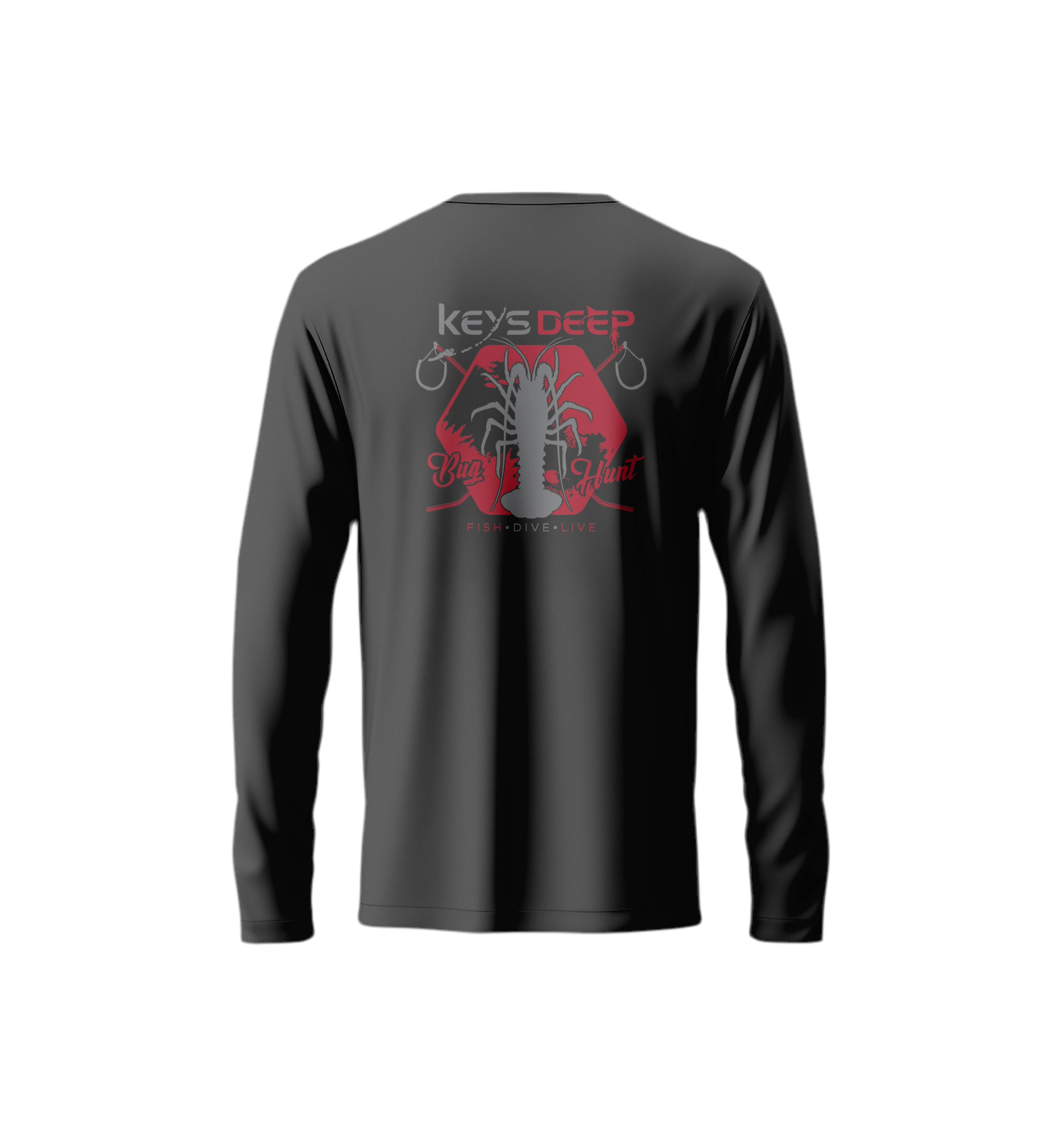 Bug Hunt | Grey | Short & Long Sleeve Performance Shirt