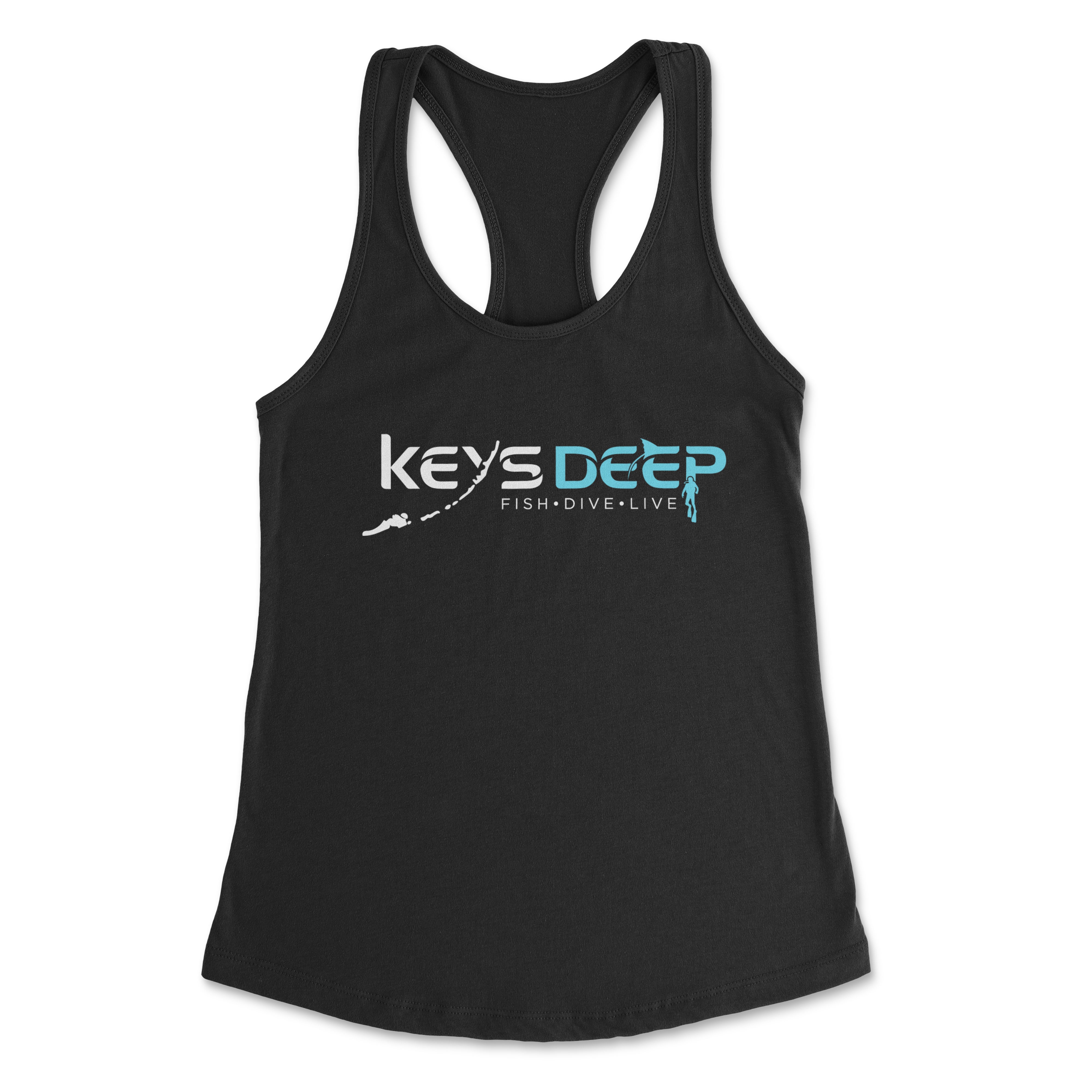 Saltwater Soul | Ladies Racerback | Keysdeep