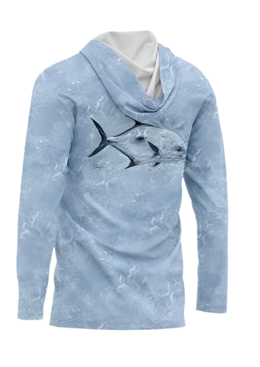Crabby Permit  Art By Pasta | Performance Shirt | Youth