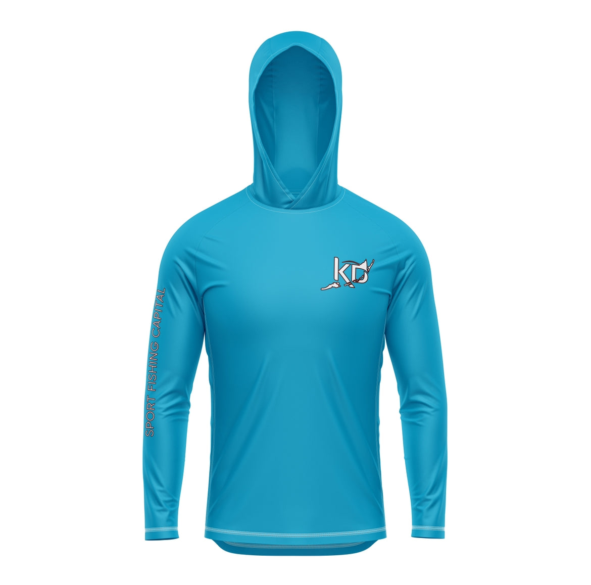 USA Sailfish | Blue | Hoodie Performance Long Sleeve