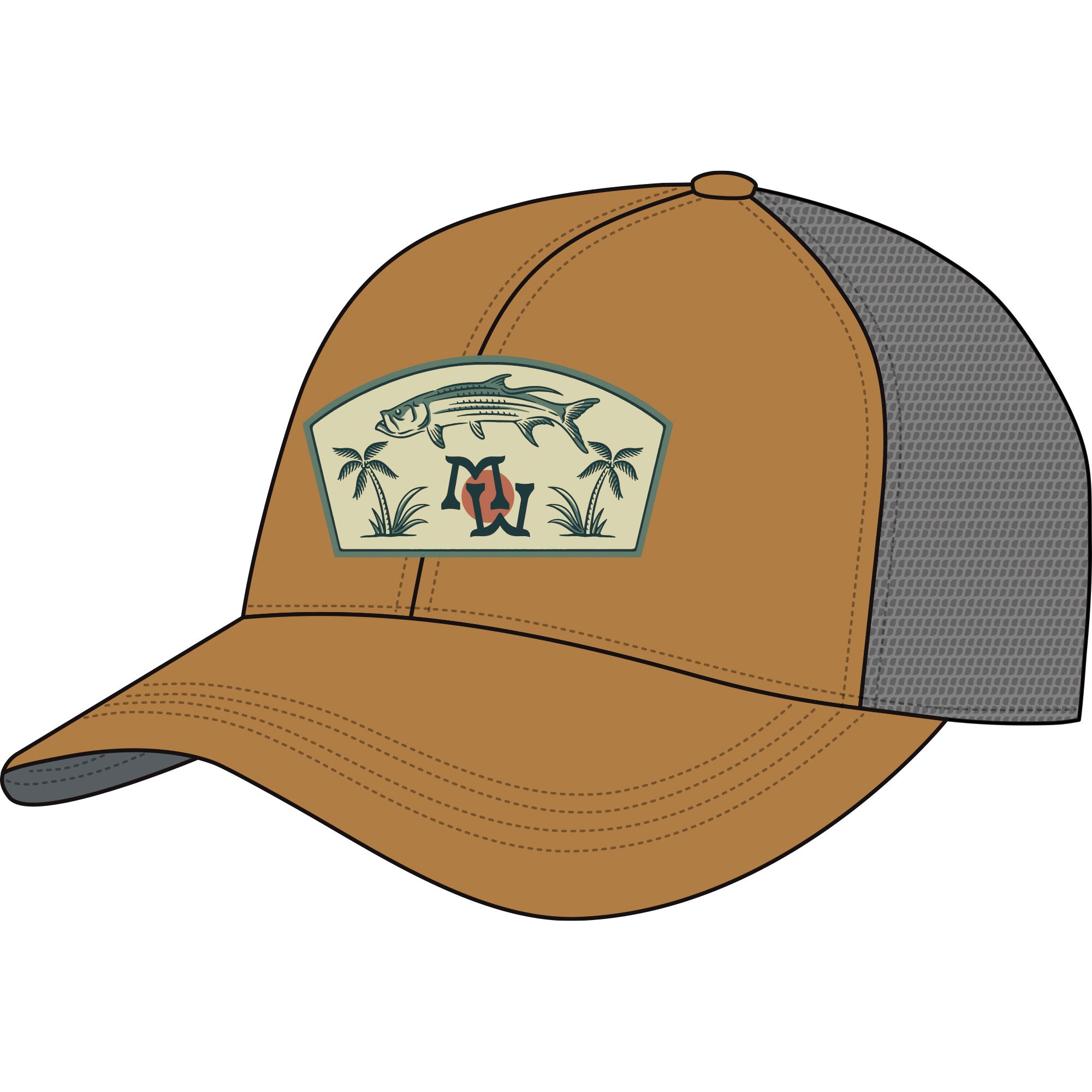 Silver King Trucker Hat | Marshwear