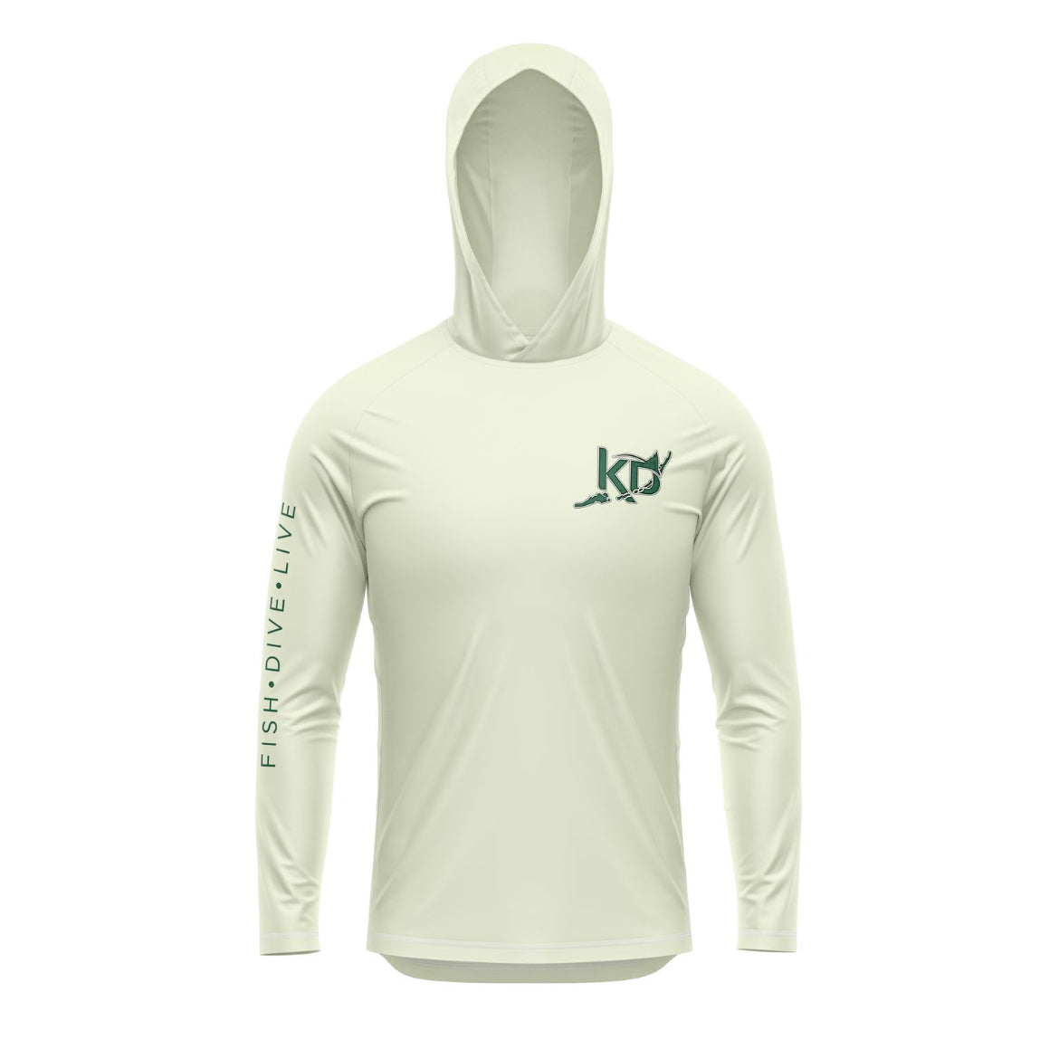 Back Country Tarpon | Sand | Hoodie Performance Long Sleeve Shirt