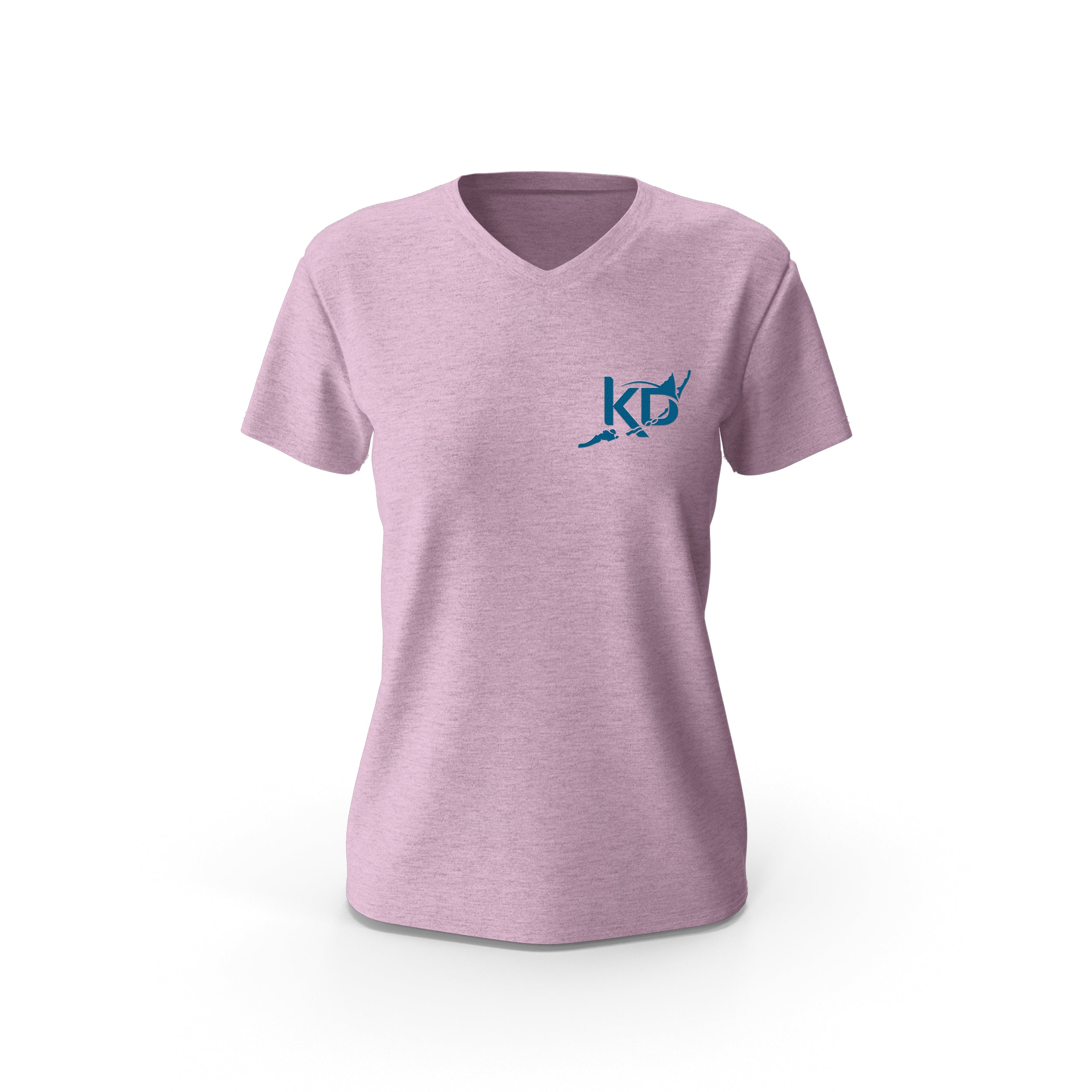Dolphin | Lilac | Ladies Cotton T-Shirt | Keysdeep