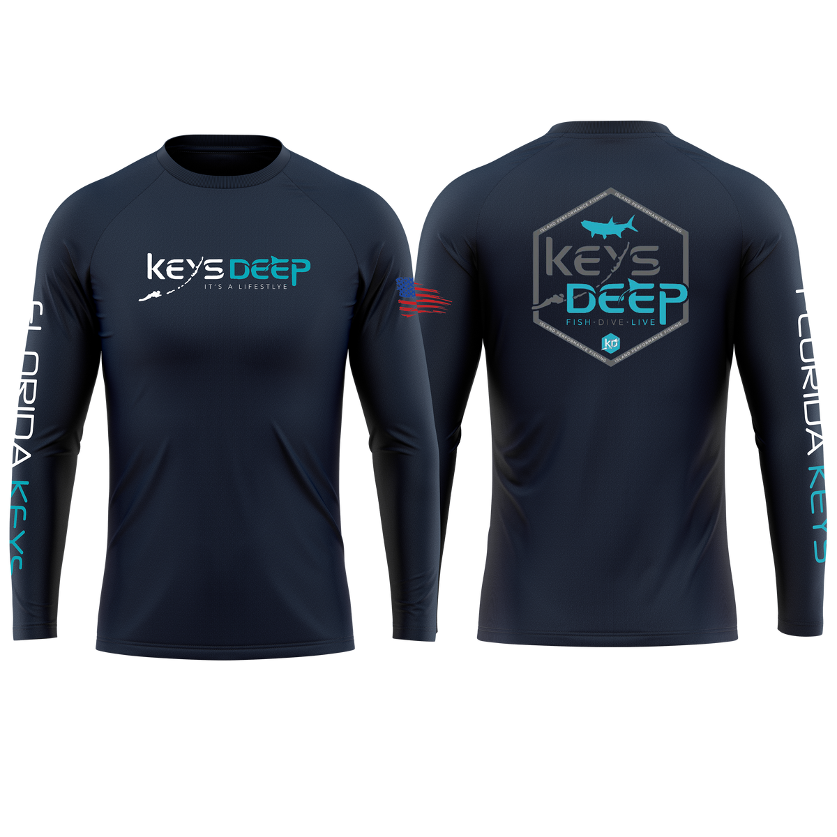 Tarpon Badge | Performance Shirt | Men's