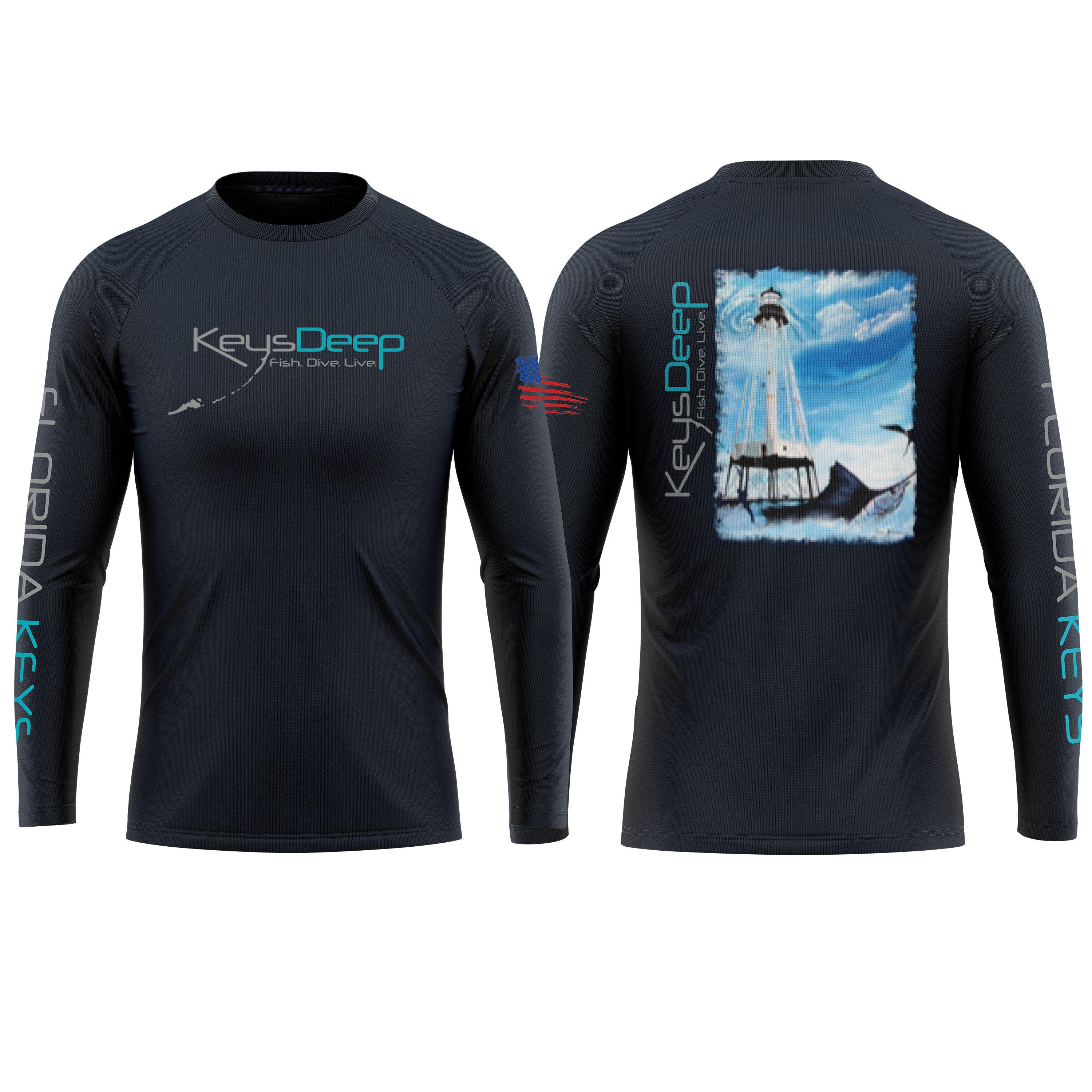 Sam Milazzo Collection | Alligator Lighthouse | Adult & Toddler| Keysdeep