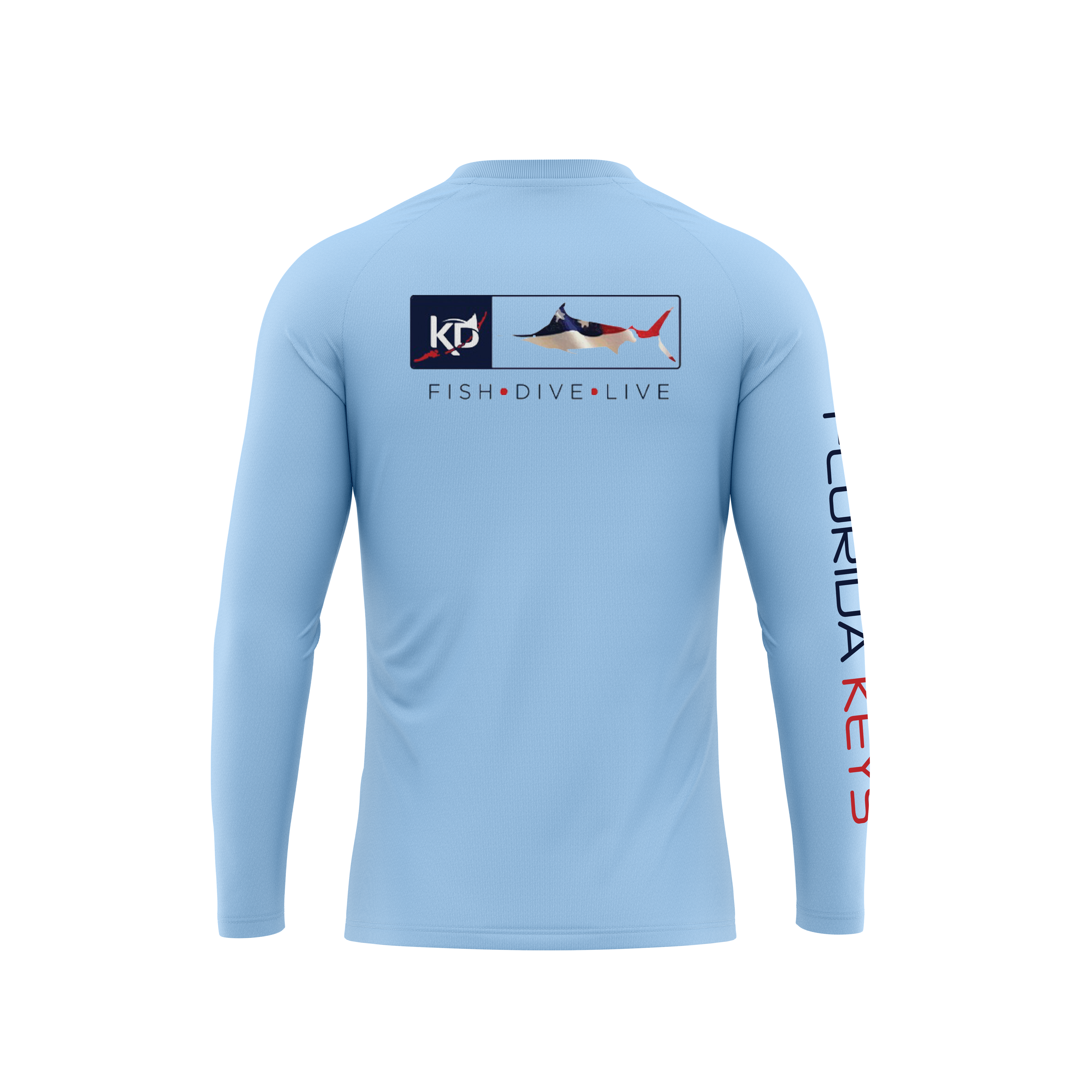 Americana | Light Blue | Long Sleeve | Keysdeep