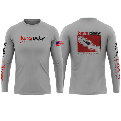 Dive Flag | Performance Shirt | Men's