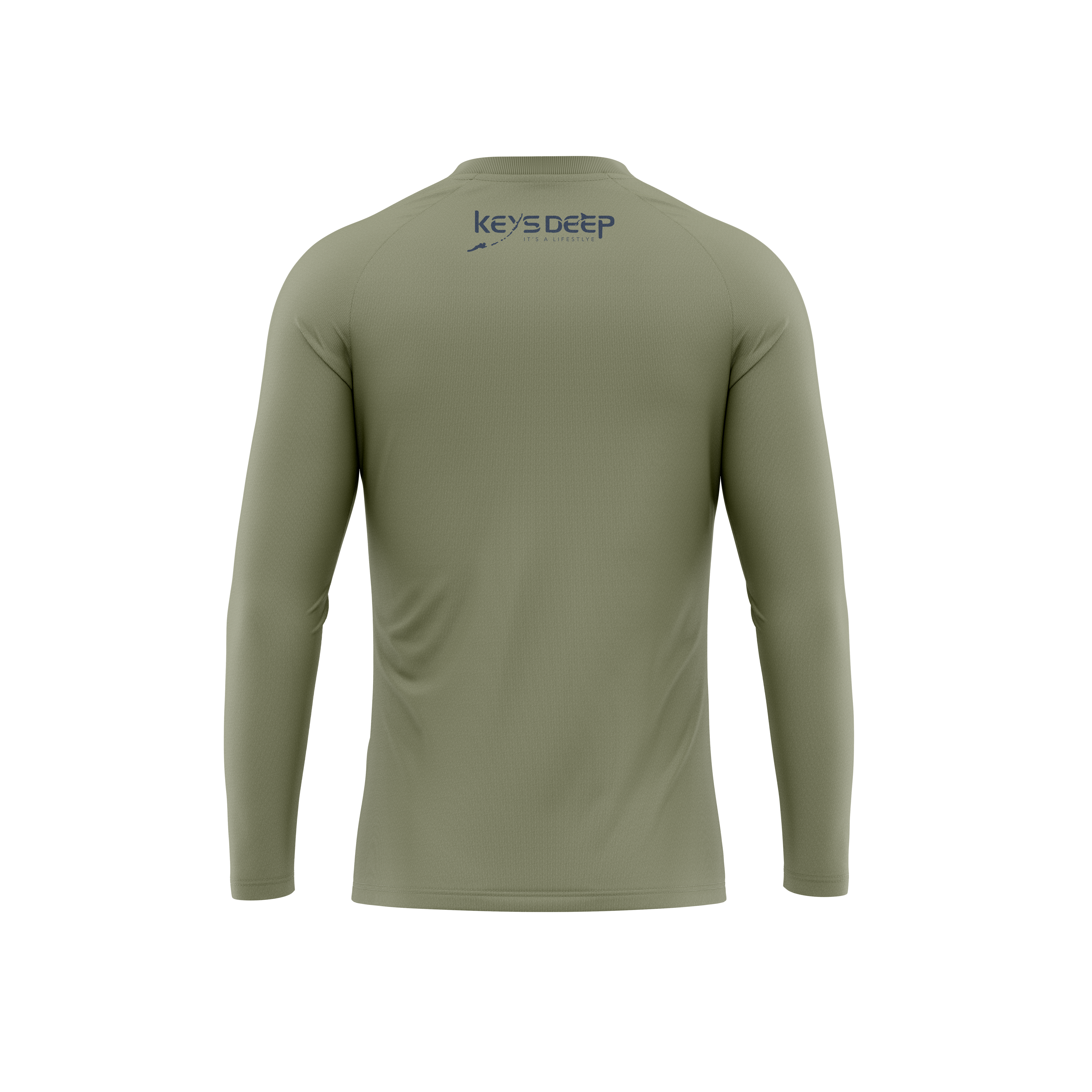 KD Box Tuna | Olive | Long Sleeve | Keysdeep