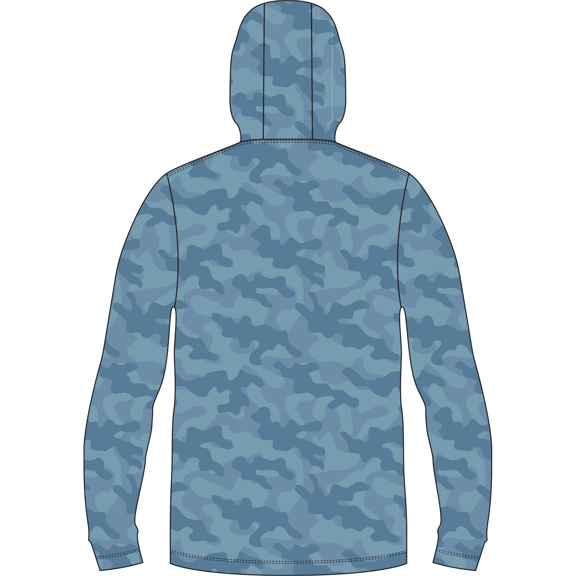 Ocean Bound UPF Printed | Hoodie