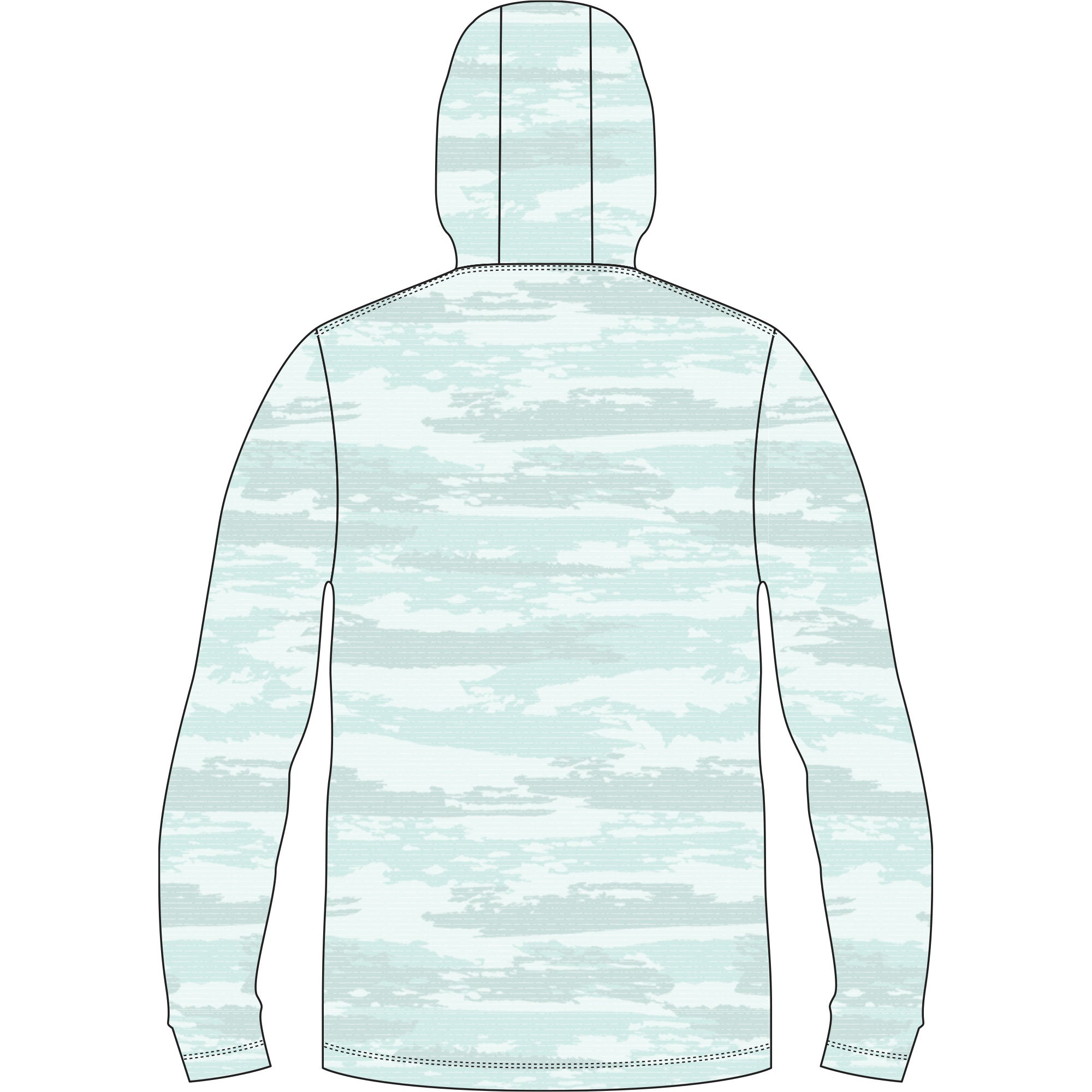 Ocean Bound UPF Printed | Hoodie