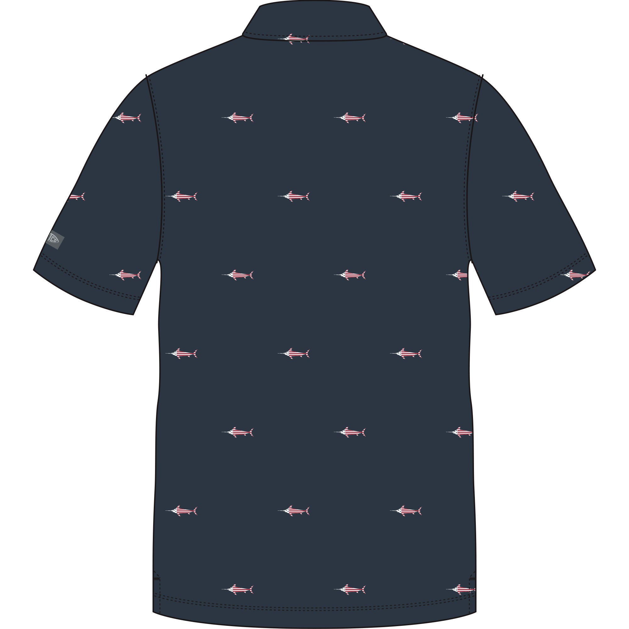 Cypress Printed Polo