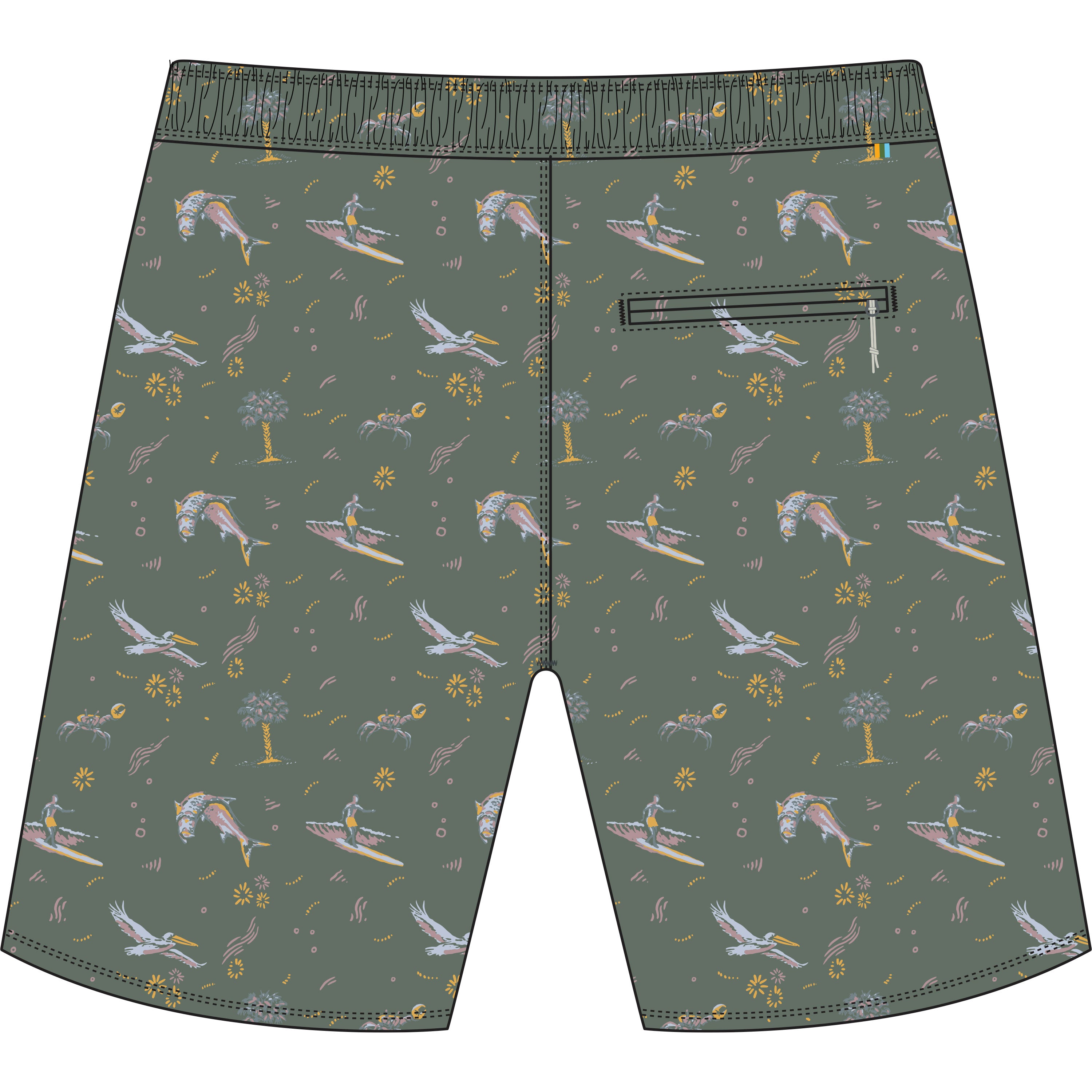 Fulton Hagood Volley Shorts | Marshwear