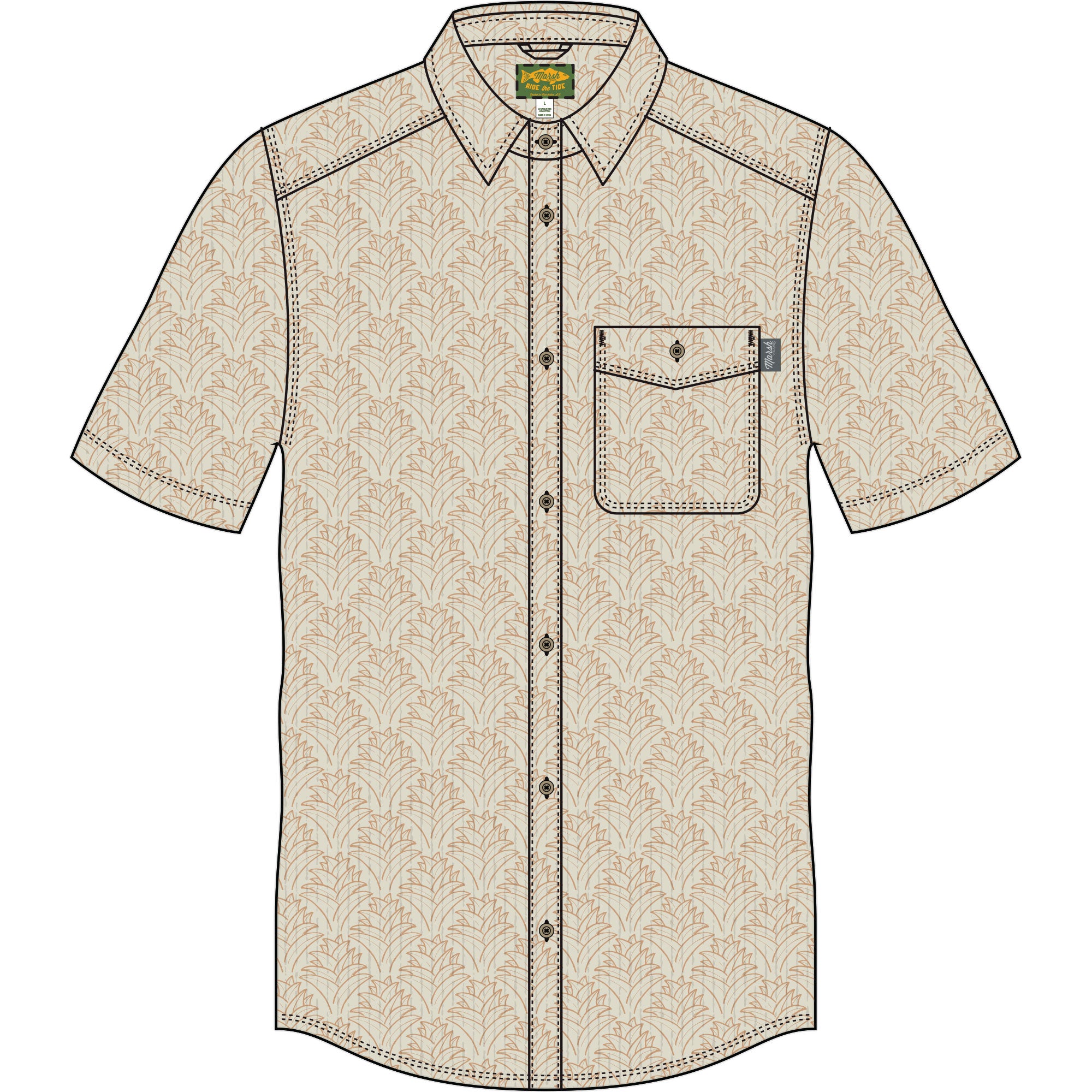 Hagood SS Woven | Marshwear