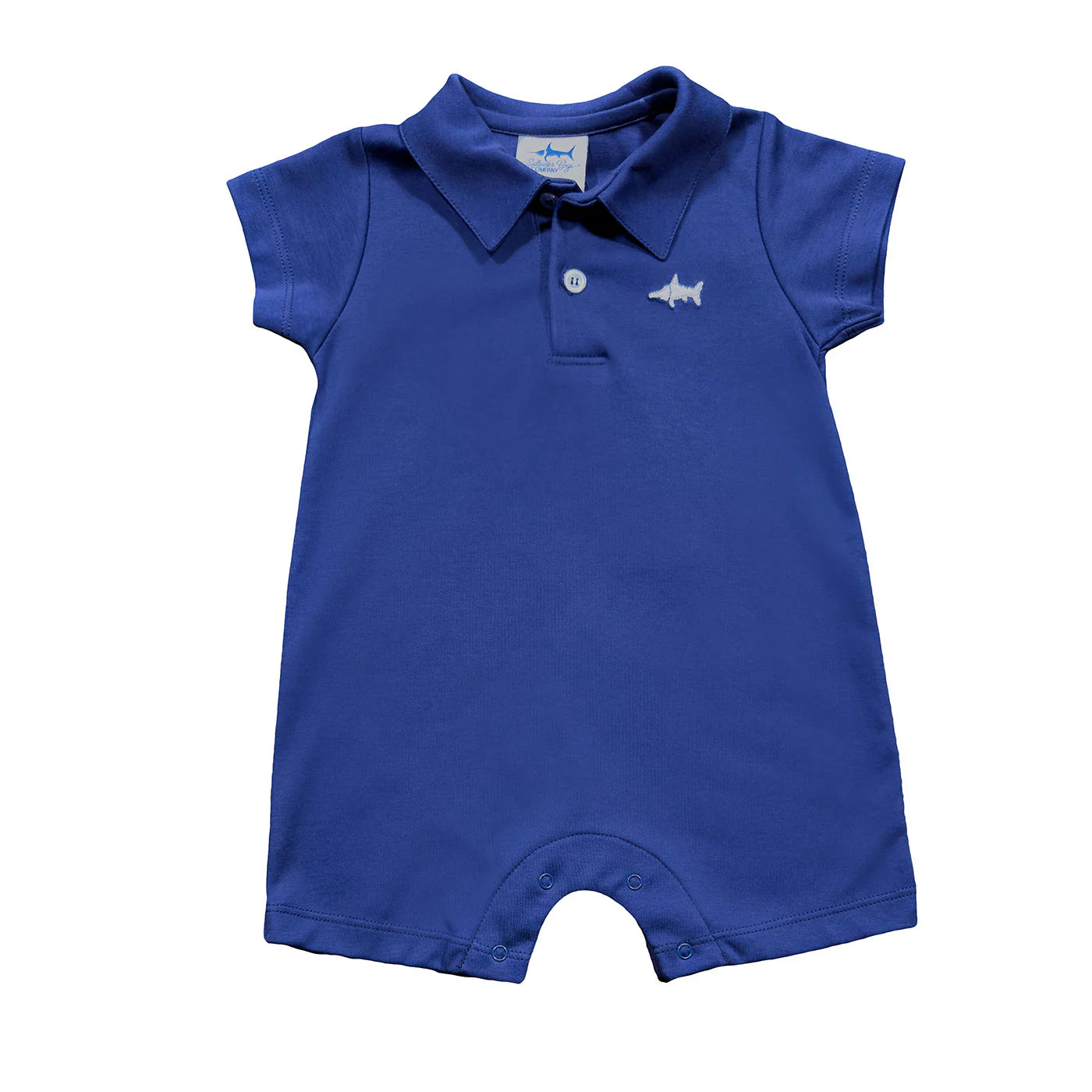 SBC Signature Pima Polo Romper | Saltwater Boys