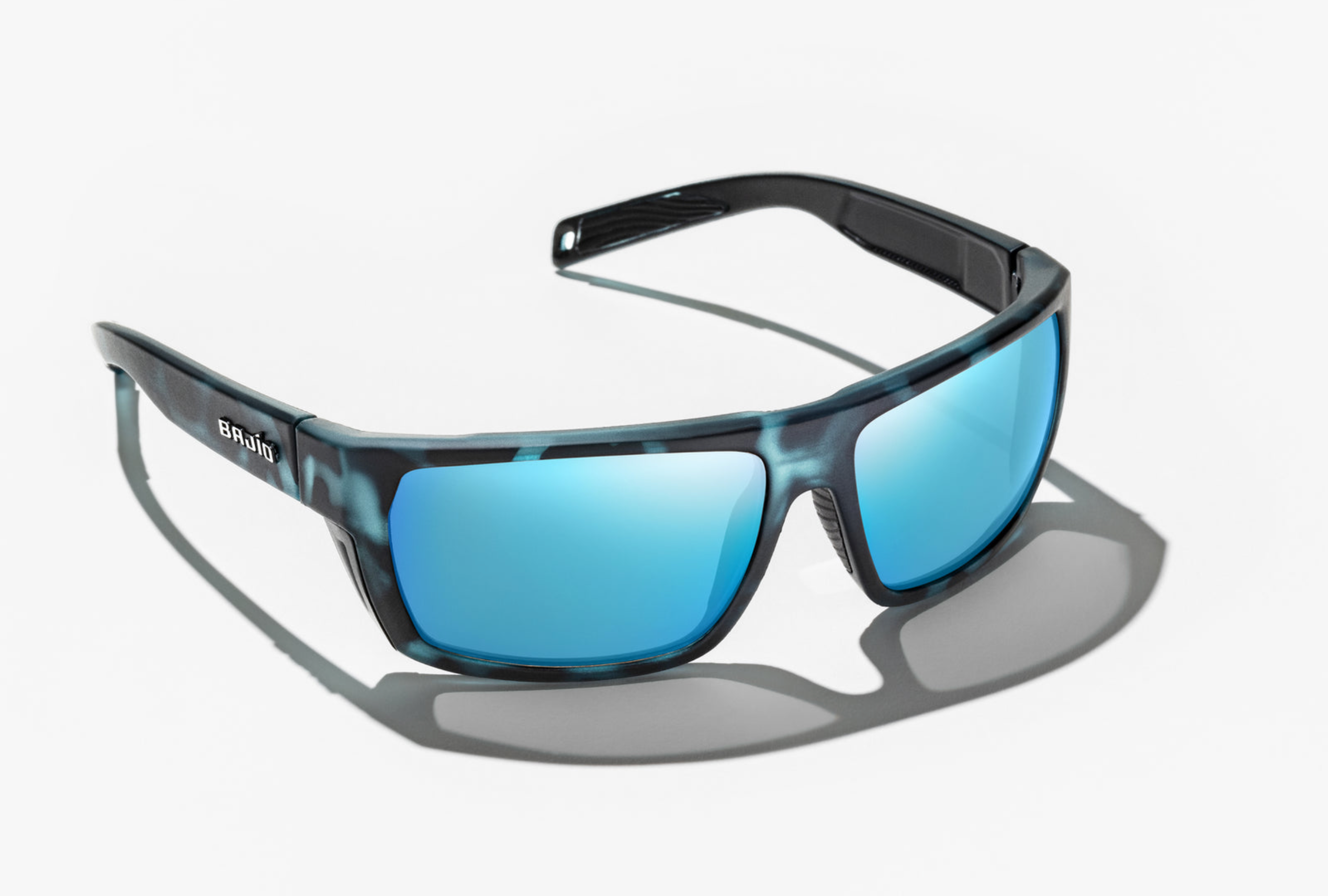 Palometa | Blue Tortoise Matte Frame | Blue Mirror Glass Lenses | Bajio