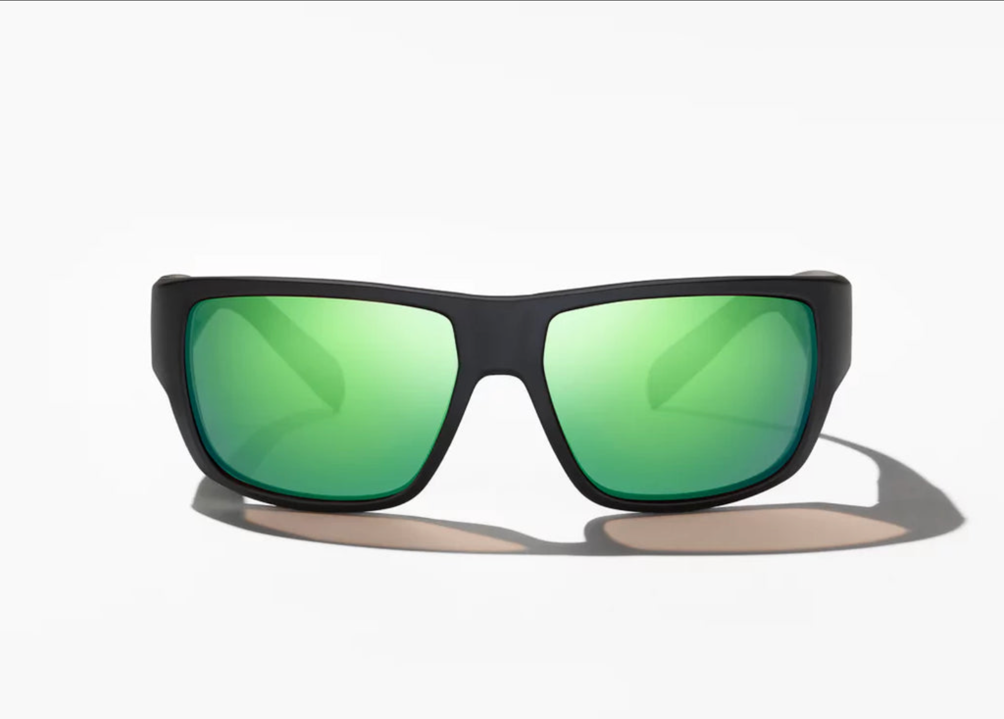Piedra | Black Matte Frame | Green Mirror Glass Lenses