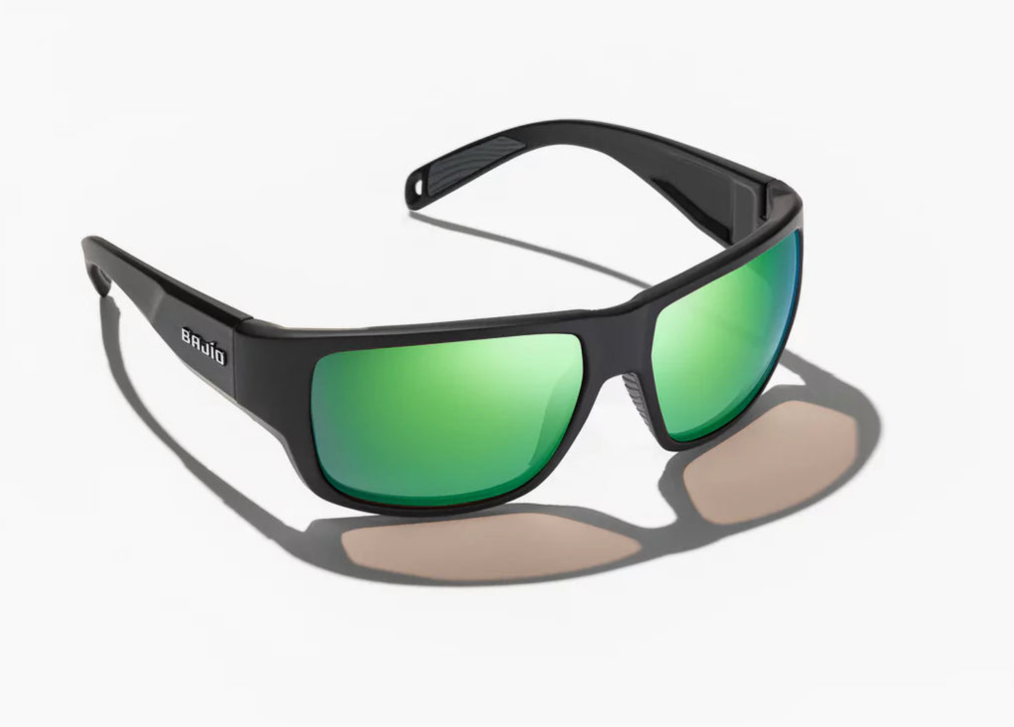 Piedra | Black Matte Frame | Green Mirror Glass Lenses