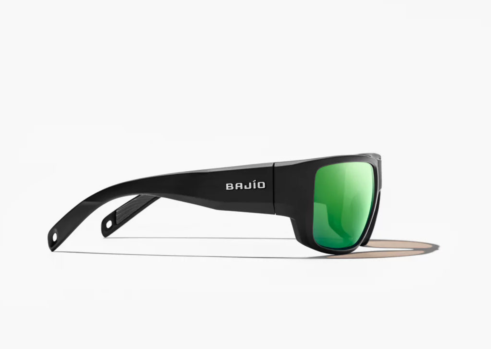 Piedra | Black Matte Frame | Green Mirror Glass Lenses