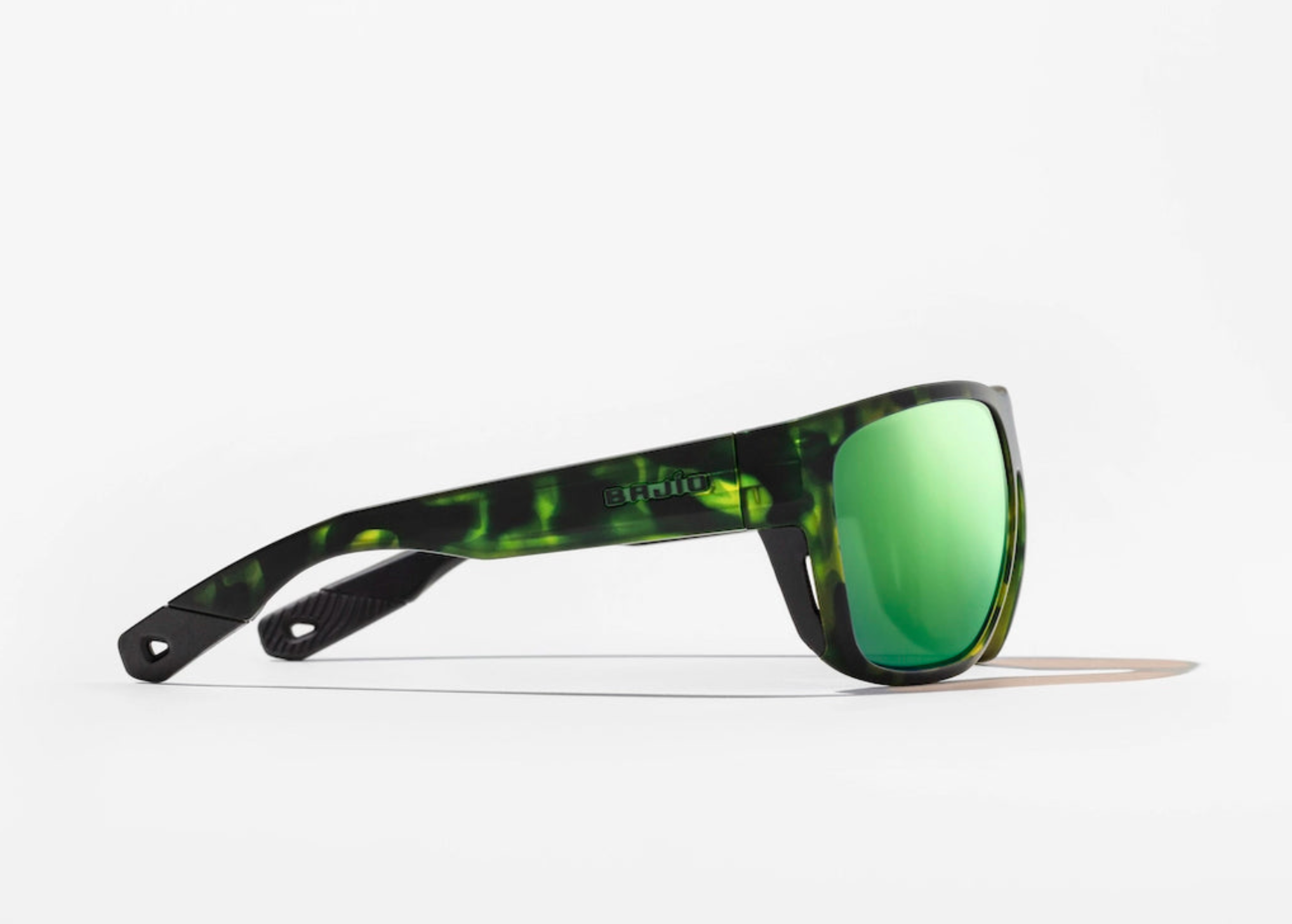 Las Rocas | Green Tortoise Matte Frame | Green Mirror Glass Lenses | Bajio