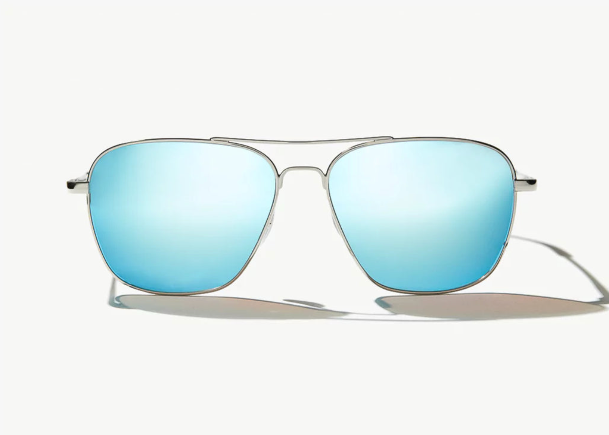 Snipes | Silver Gloss Frame | Blue Mirror Polycarbonate Lenses | Bajio