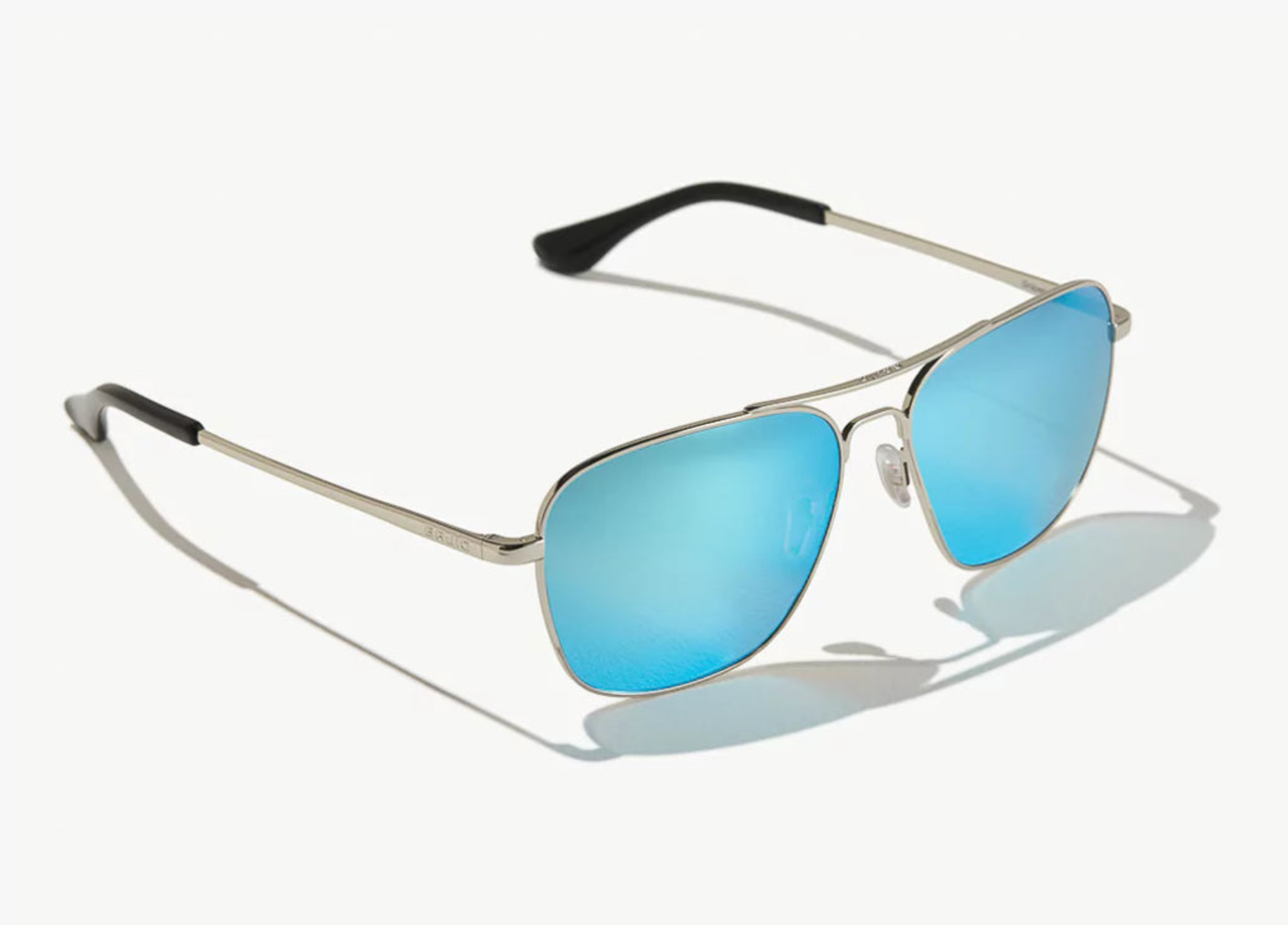 Snipes | Silver Gloss Frame | Blue Mirror Polycarbonate Lenses | Bajio