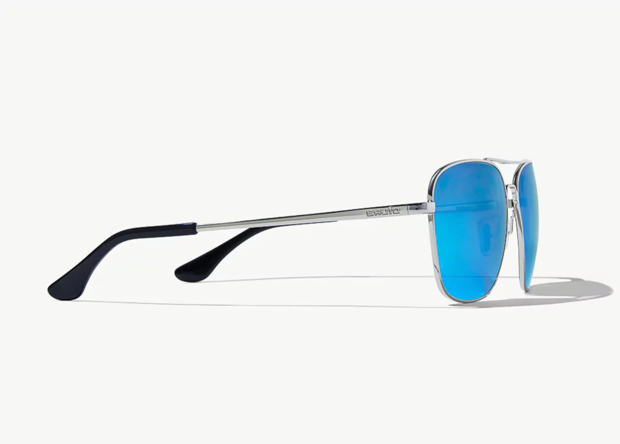 Snipes | Silver Gloss Frame | Blue Mirror Polycarbonate Lenses | Bajio