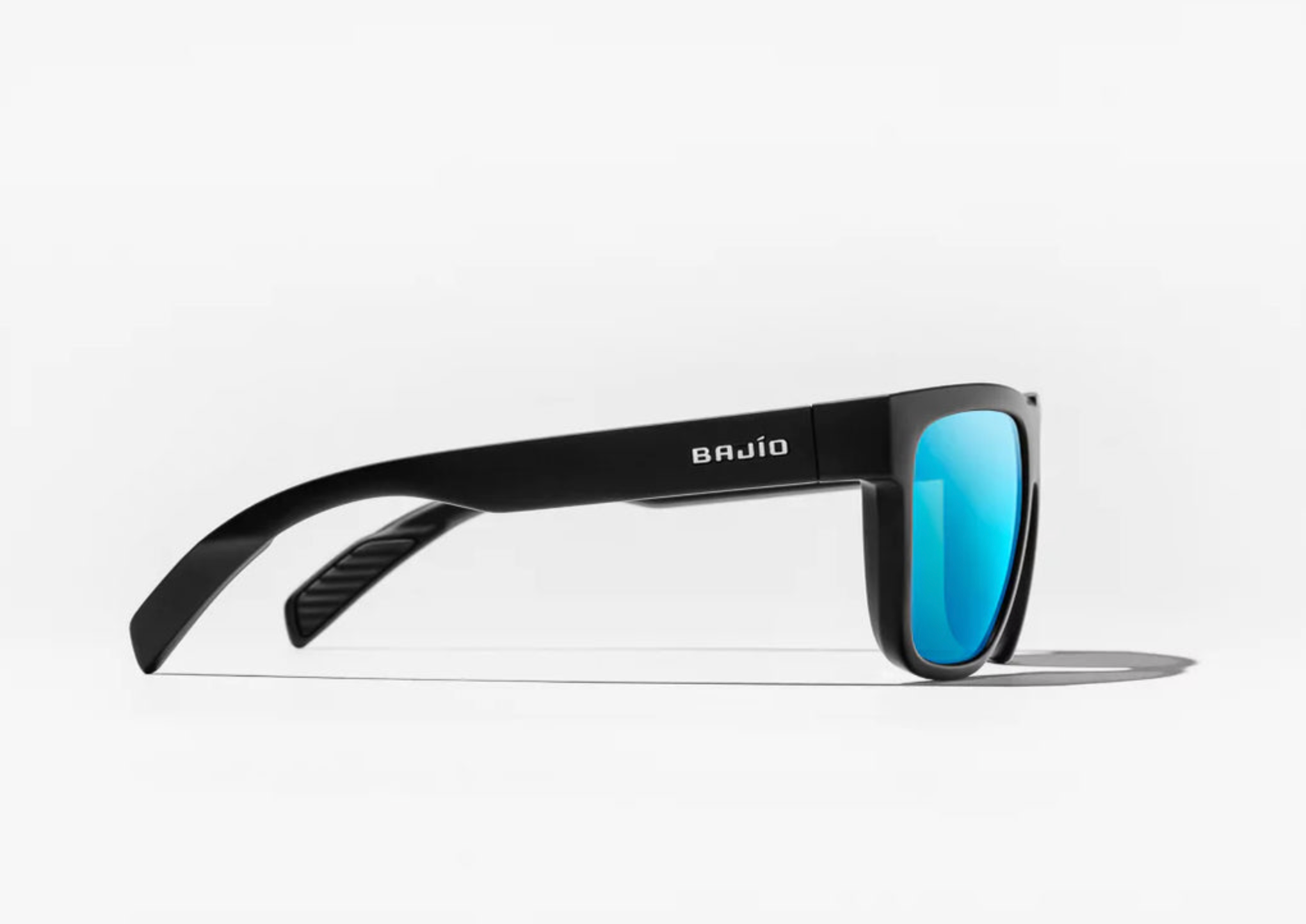 Caballo | Black Matte Frame | Blue Mirror Glass Lenses | Bajio
