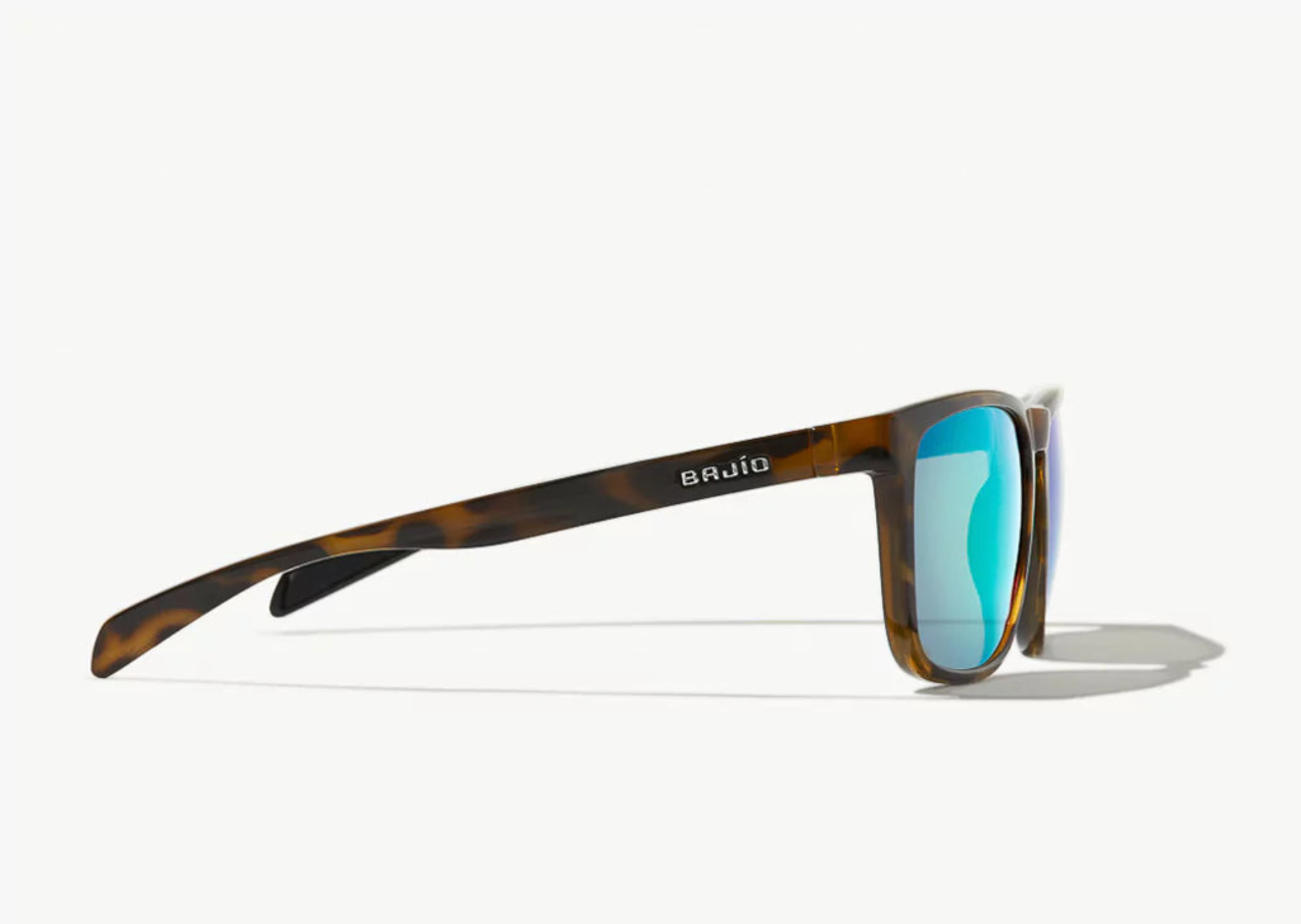 Calda | Brown Tortoise Gloss Frame | Green Mirror Glass Lenses