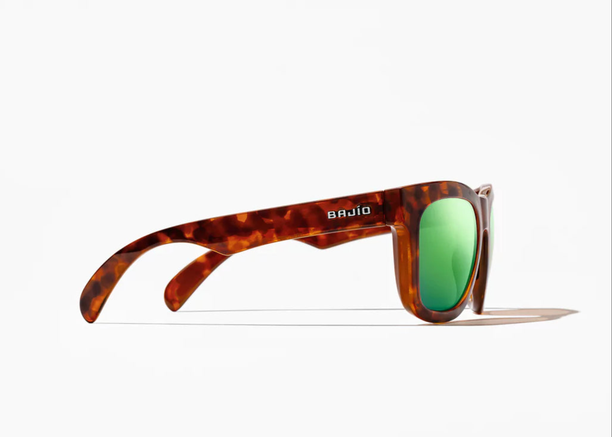 Cometa | Brown Tortoise Gloss Frame | Green Mirror Glass Lenses | Bajio